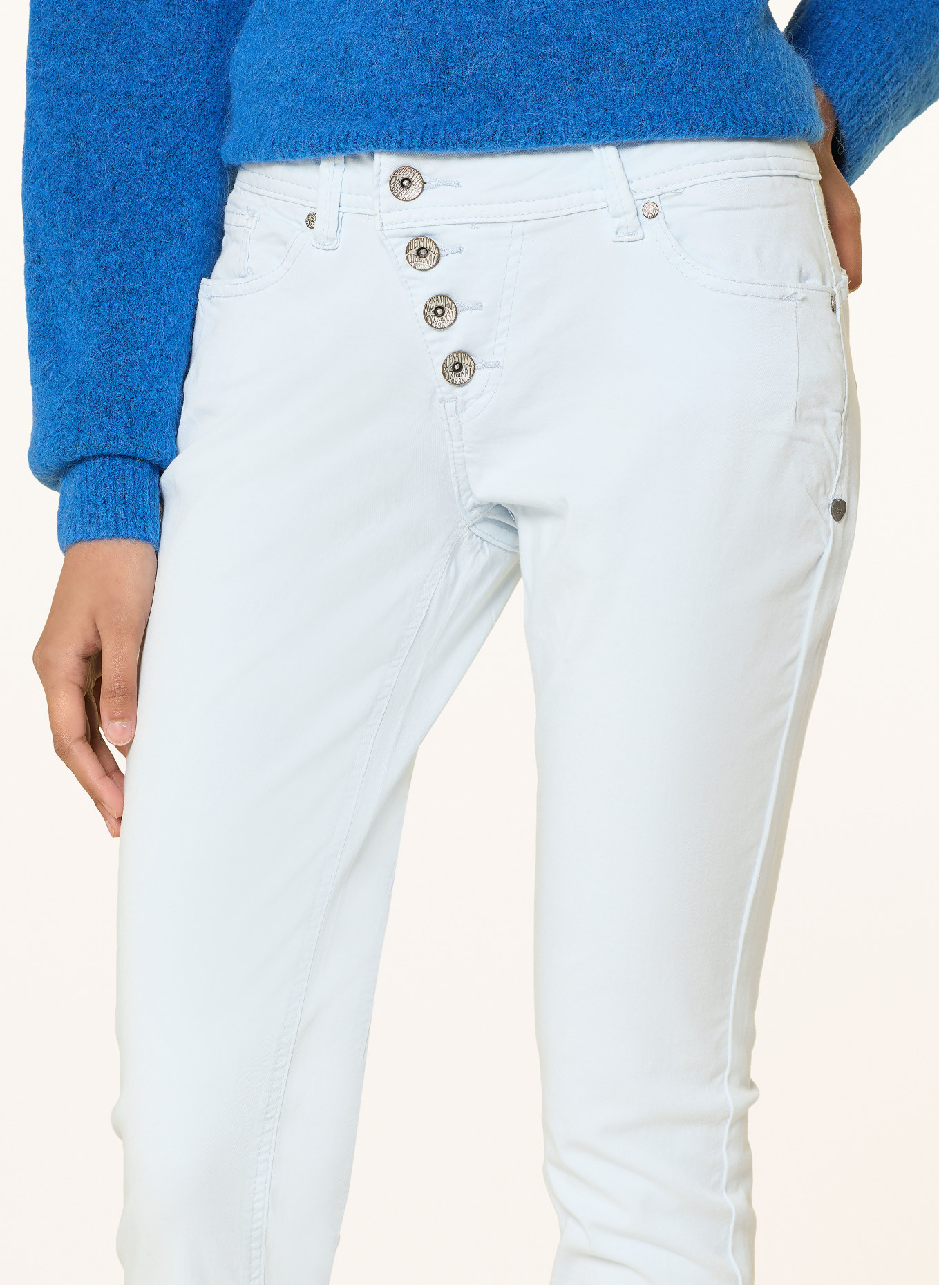 Buena Vista Skinny jeans MALIBU: 5980 pastel blue