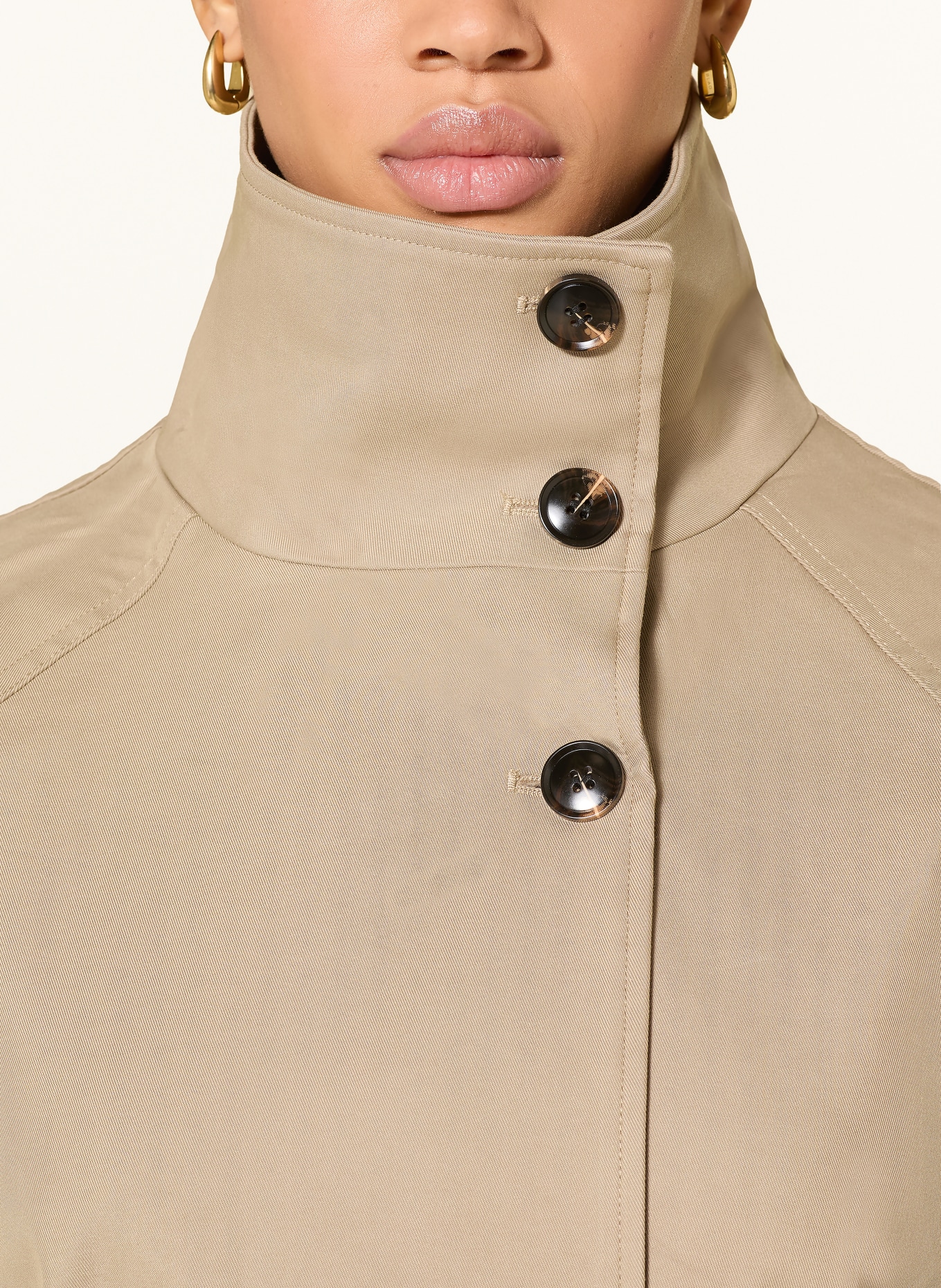 NEO NOIR Trenchcoat MUNET: CAMEL