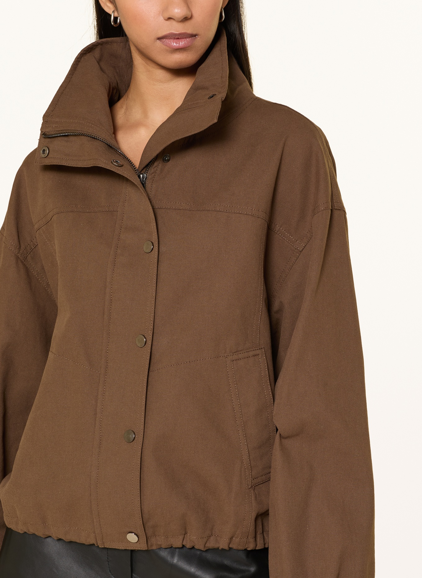 NEO NOIR Bunda SELIO: HNĚDÁ