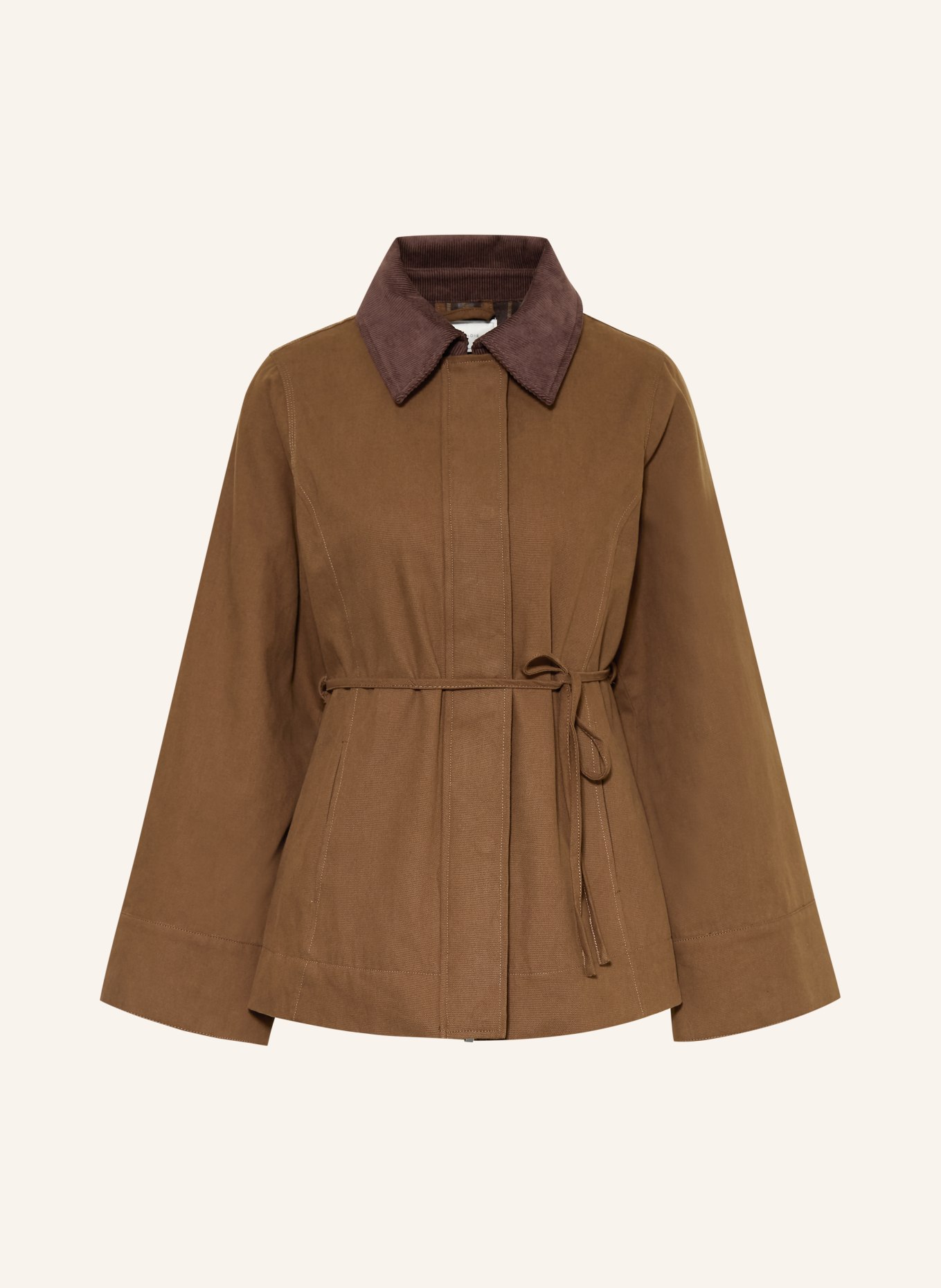 NEO NOIR Overjacket HEMPLER: BRAUN / DUNKELBRAUN