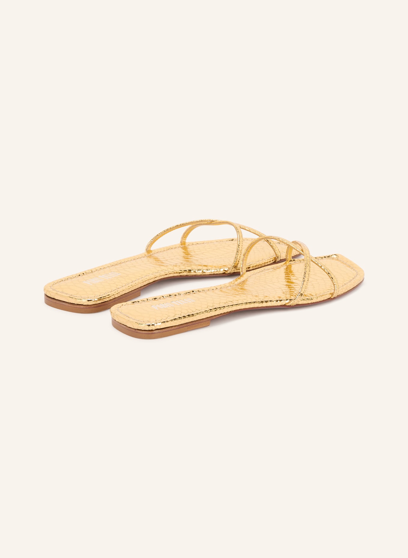 PARIS TEXAS Mules BIARRITZ: OR