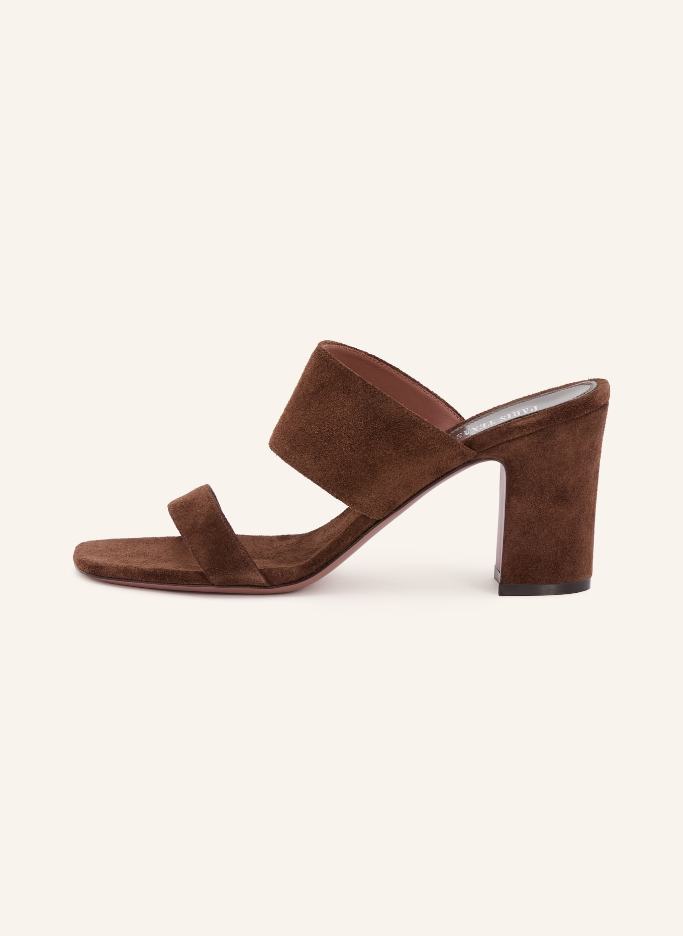 PARIS TEXAS Mules AVA: MARRON FONCÉ