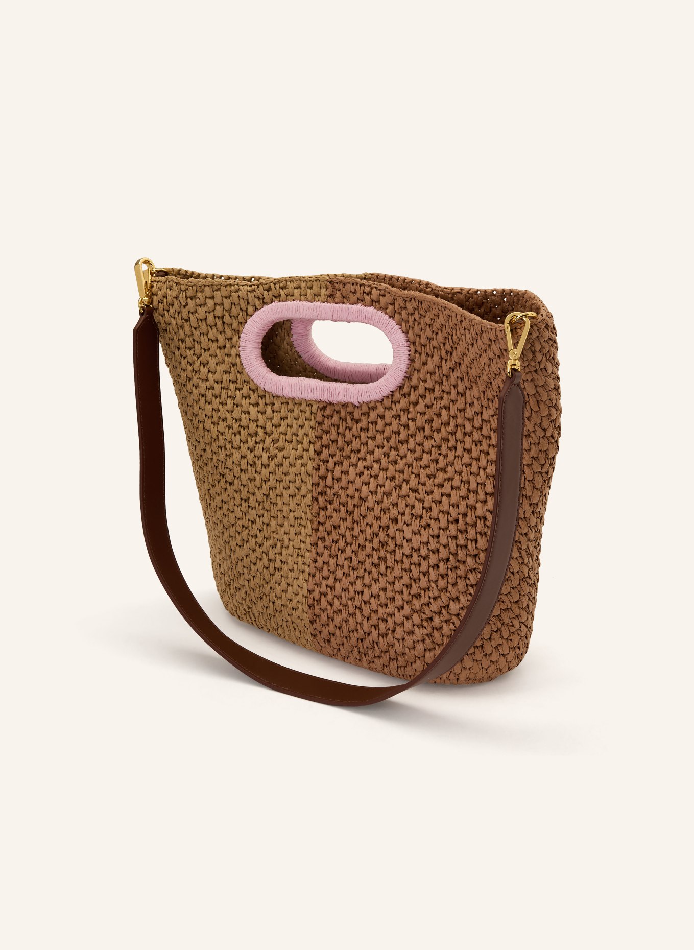 MARNI torebka: BLADORÓŻOWY / BEŻOWY / JASNOCZARY