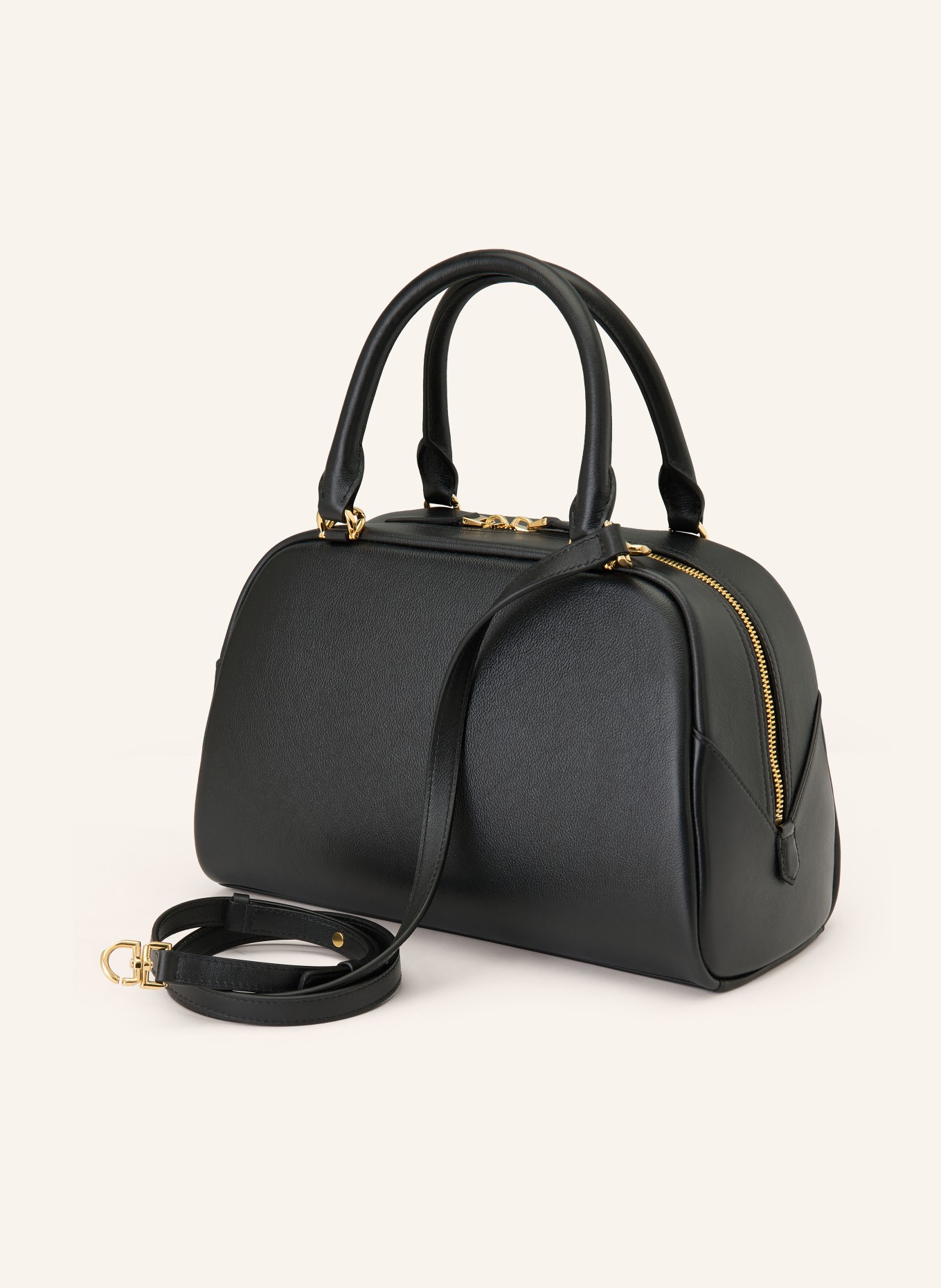 GIVENCHY Handtas ANTIGONA EAST-WEST MEDIUM: ZWART / GOUD