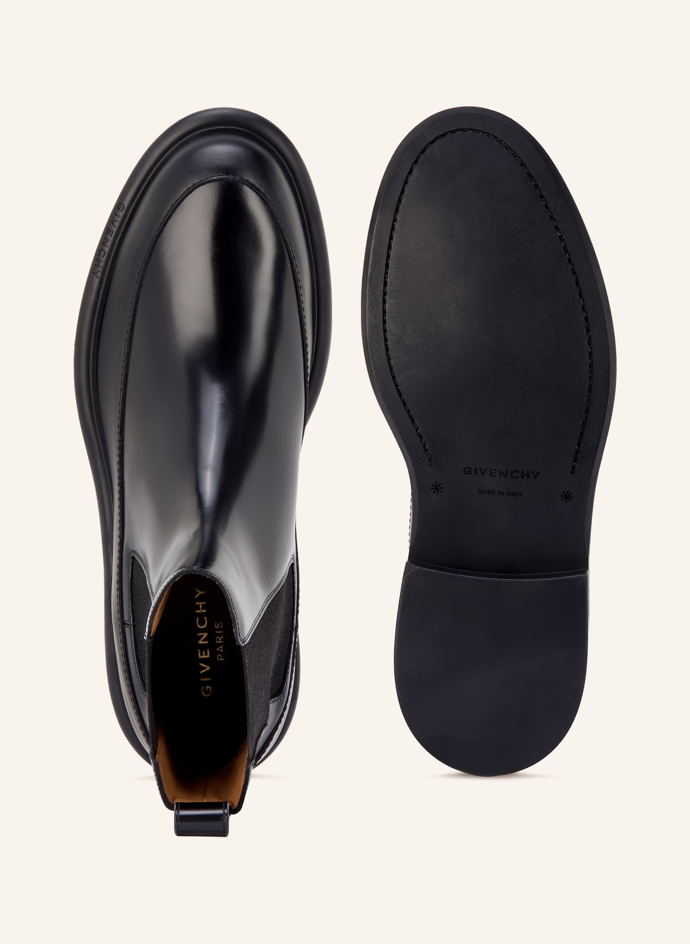 GIVENCHY Chelsea-laarzen: ZWART