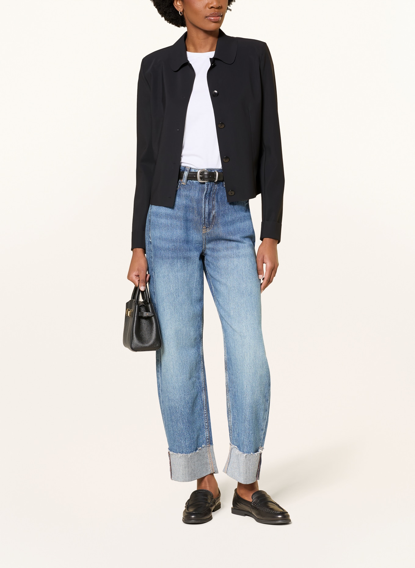 lilienfels chemisier: BLEU FONCÉ