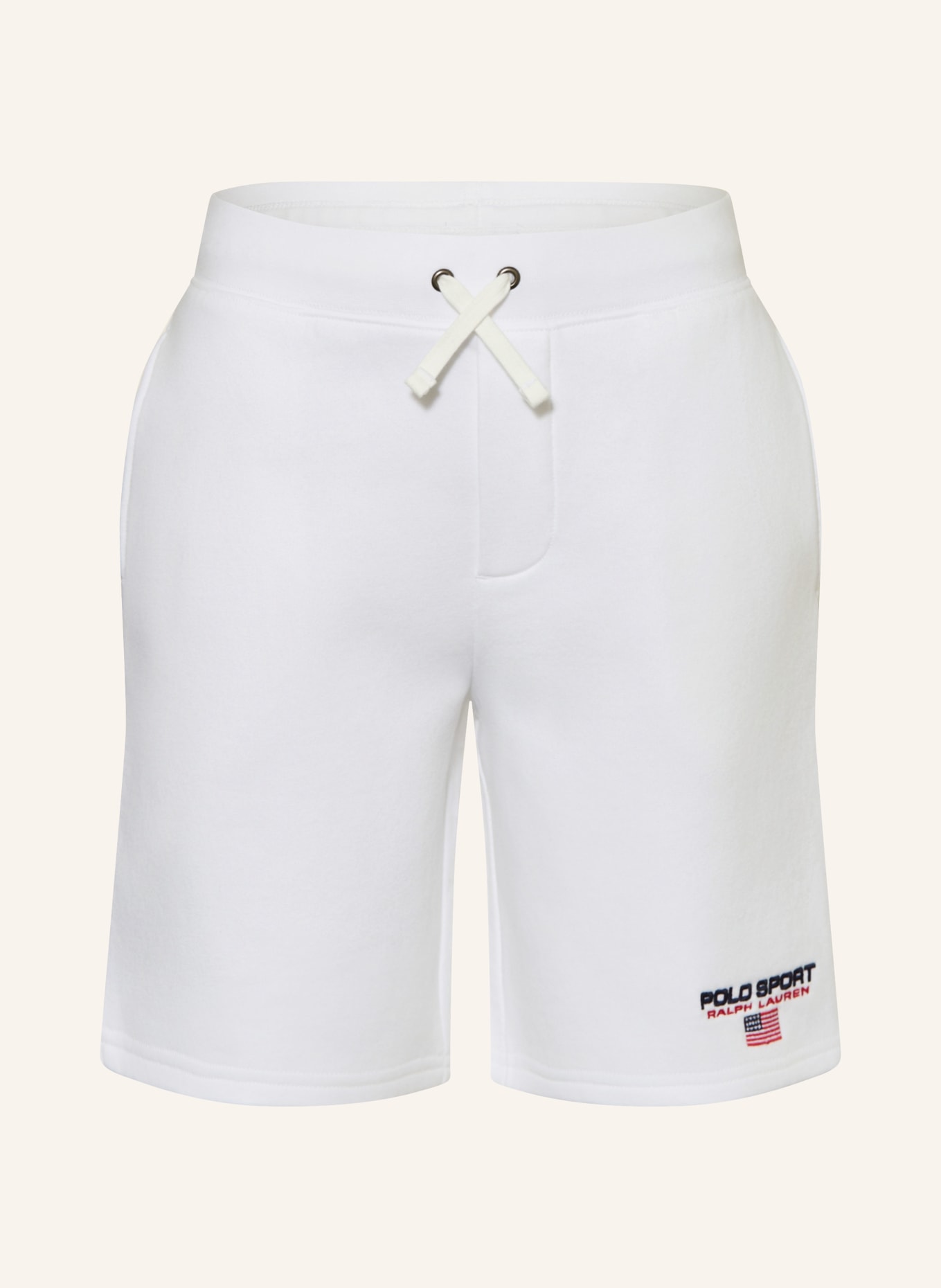 POLO RALPH LAUREN Sweatshorts: WIT