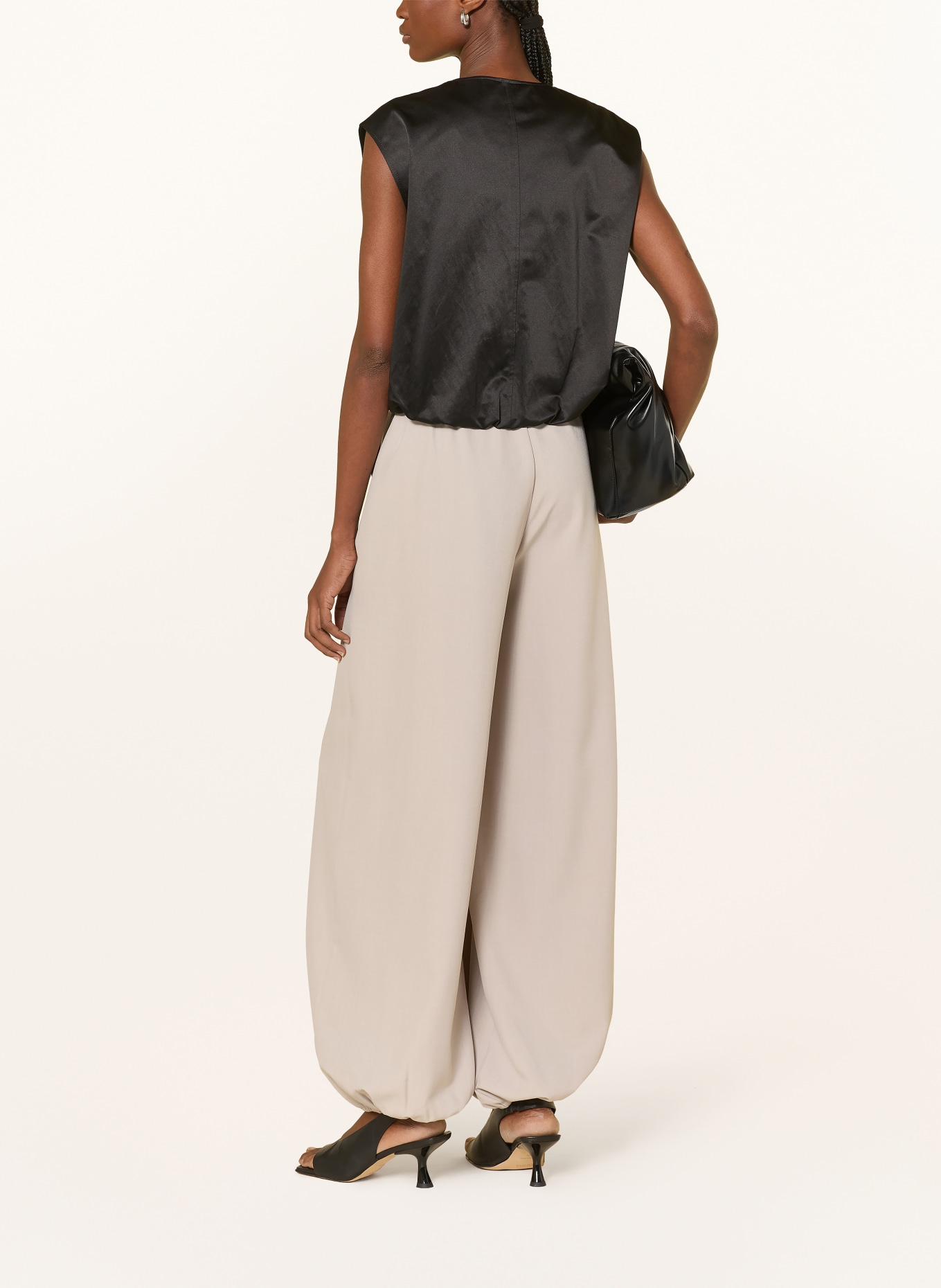 ICHI IHFAVA Pants: BEIGE