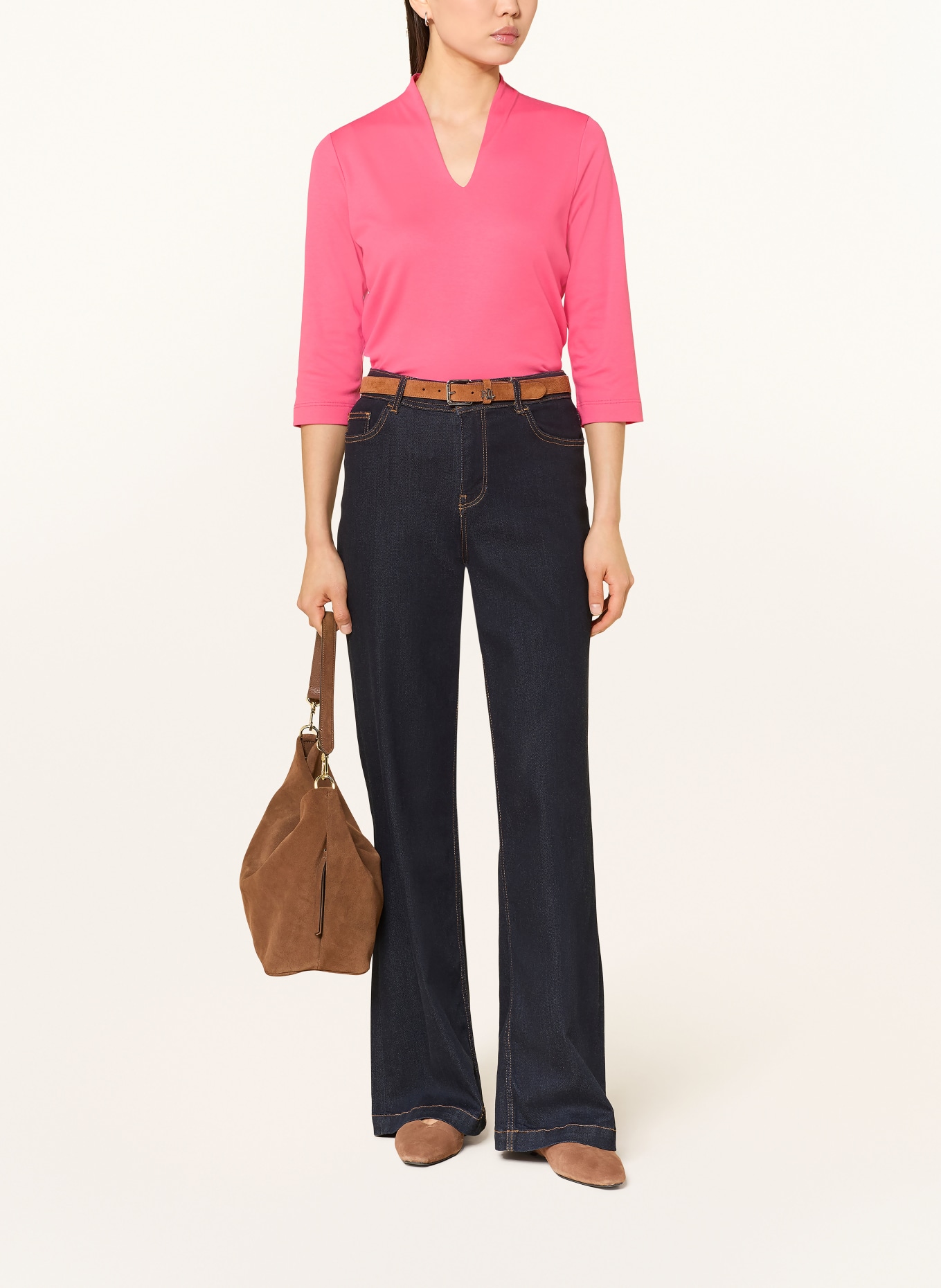 efixelle Shirt mit 3/4-Arm: PINK