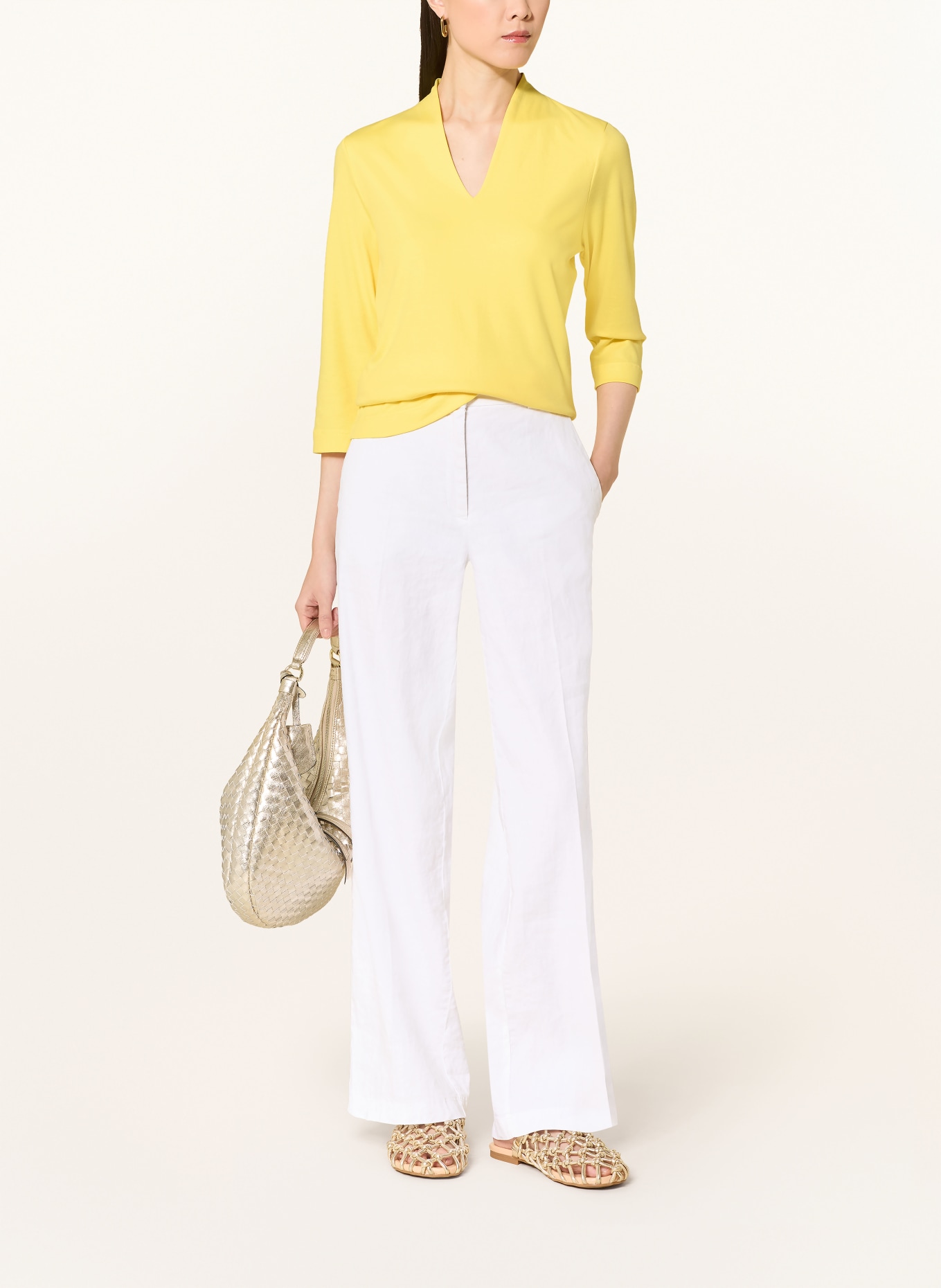 efixelle Shirt mit 3/4-Arm: GELB