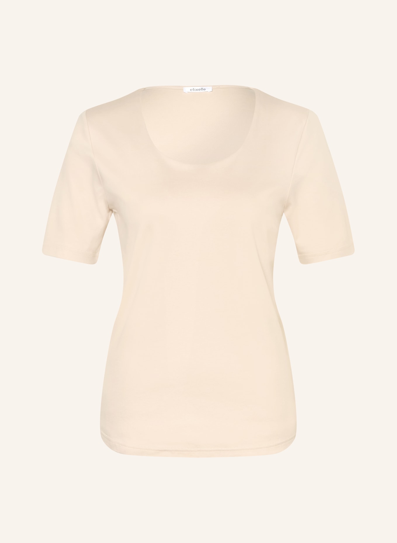efixelle T-Shirt: CREME