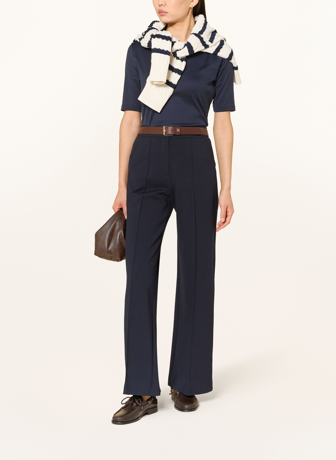 efixelle Jersey-Poloshirt: DUNKELBLAU