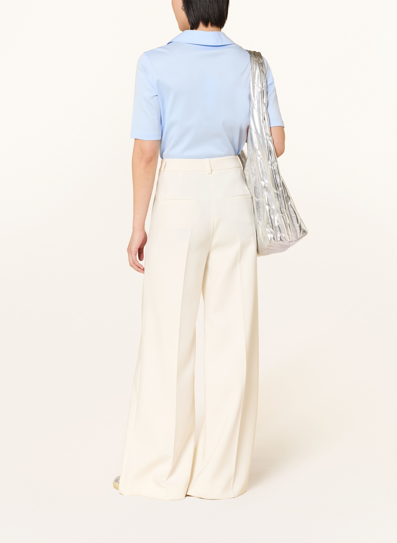 efixelle Jersey-Poloshirt: HELLBLAU