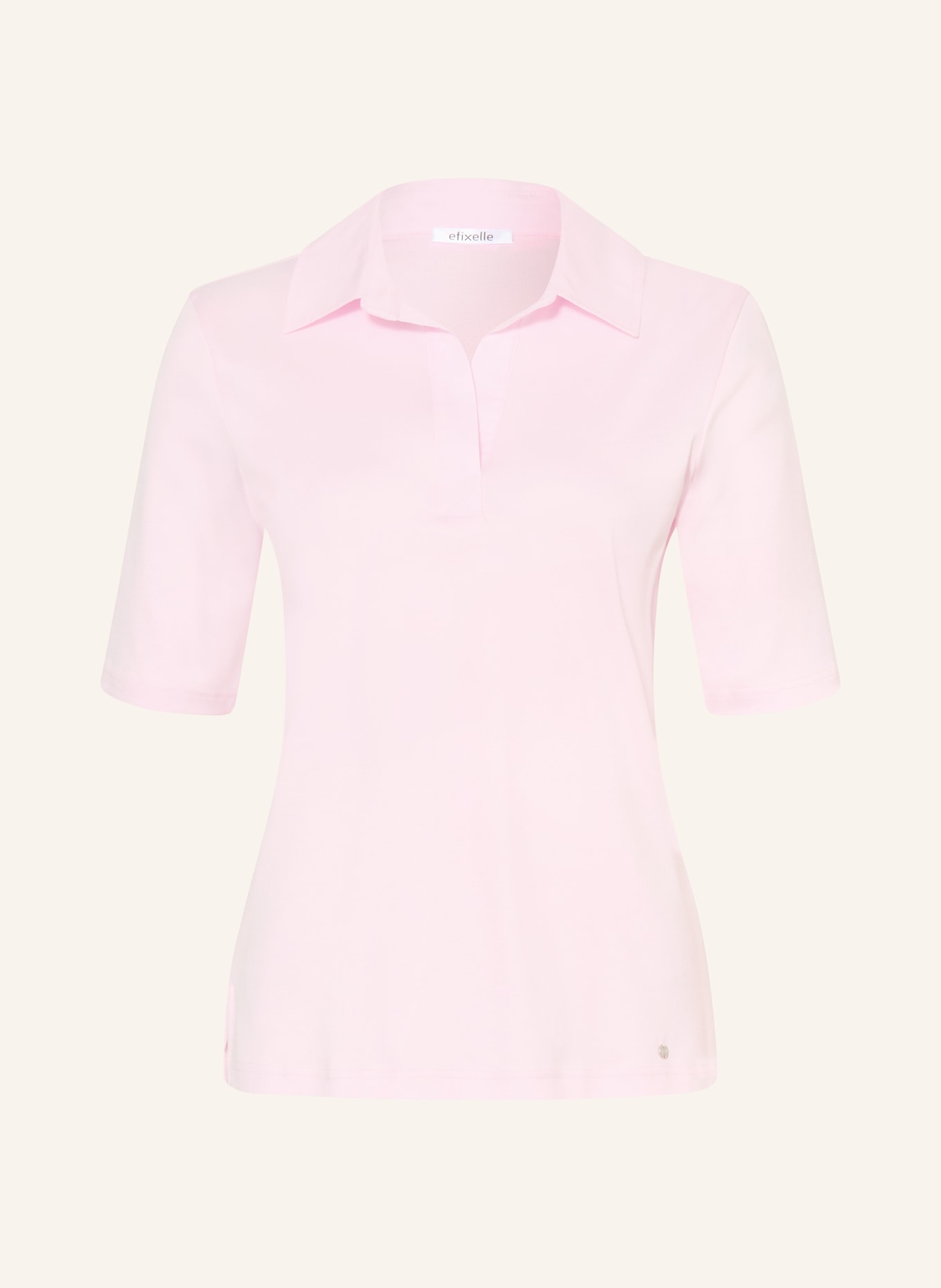efixelle Polo en jersey: ROSE CLAIR