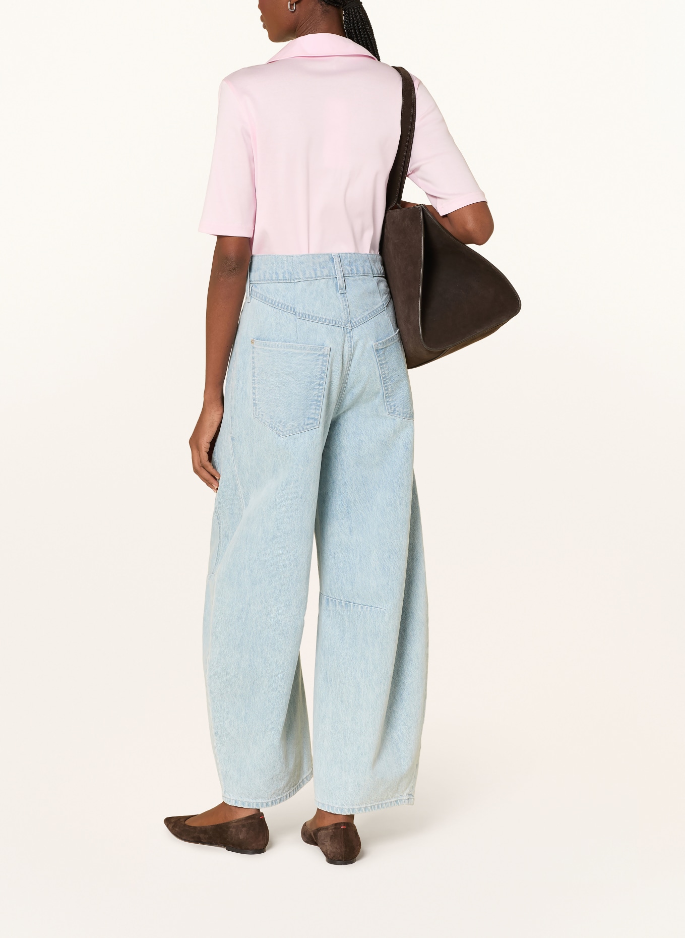 efixelle Polo en jersey: ROSE CLAIR