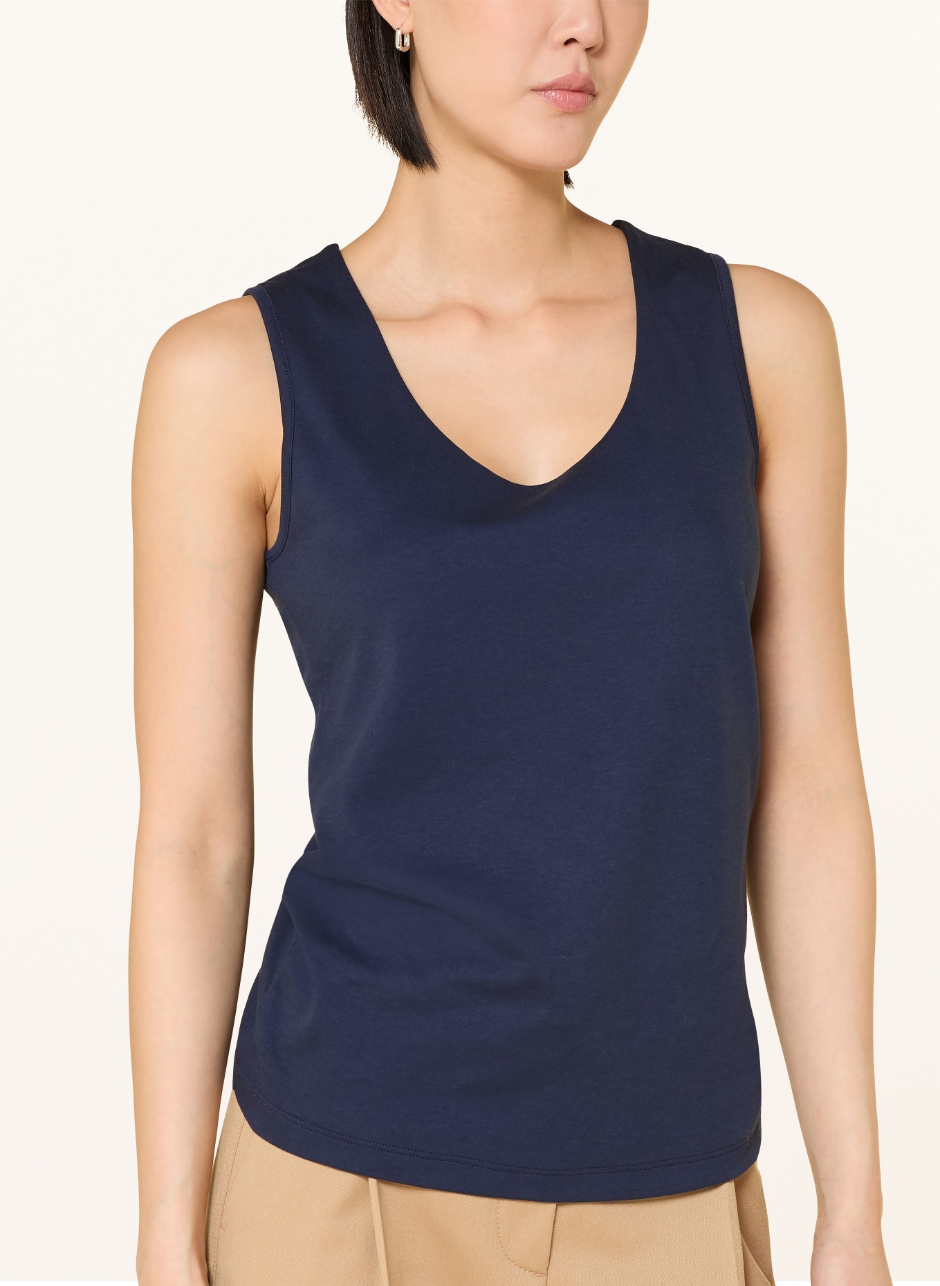 efixelle Jerseytop: DUNKELBLAU