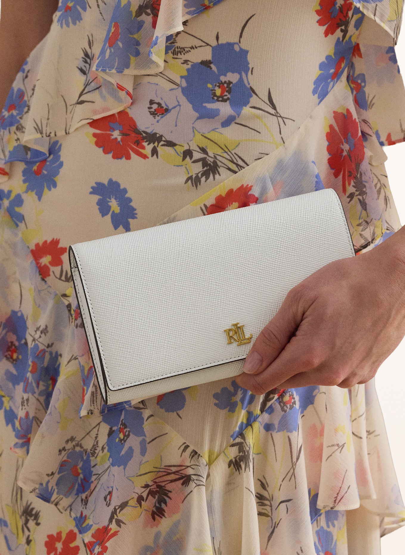 LAUREN RALPH LAUREN Clutch: WEISS