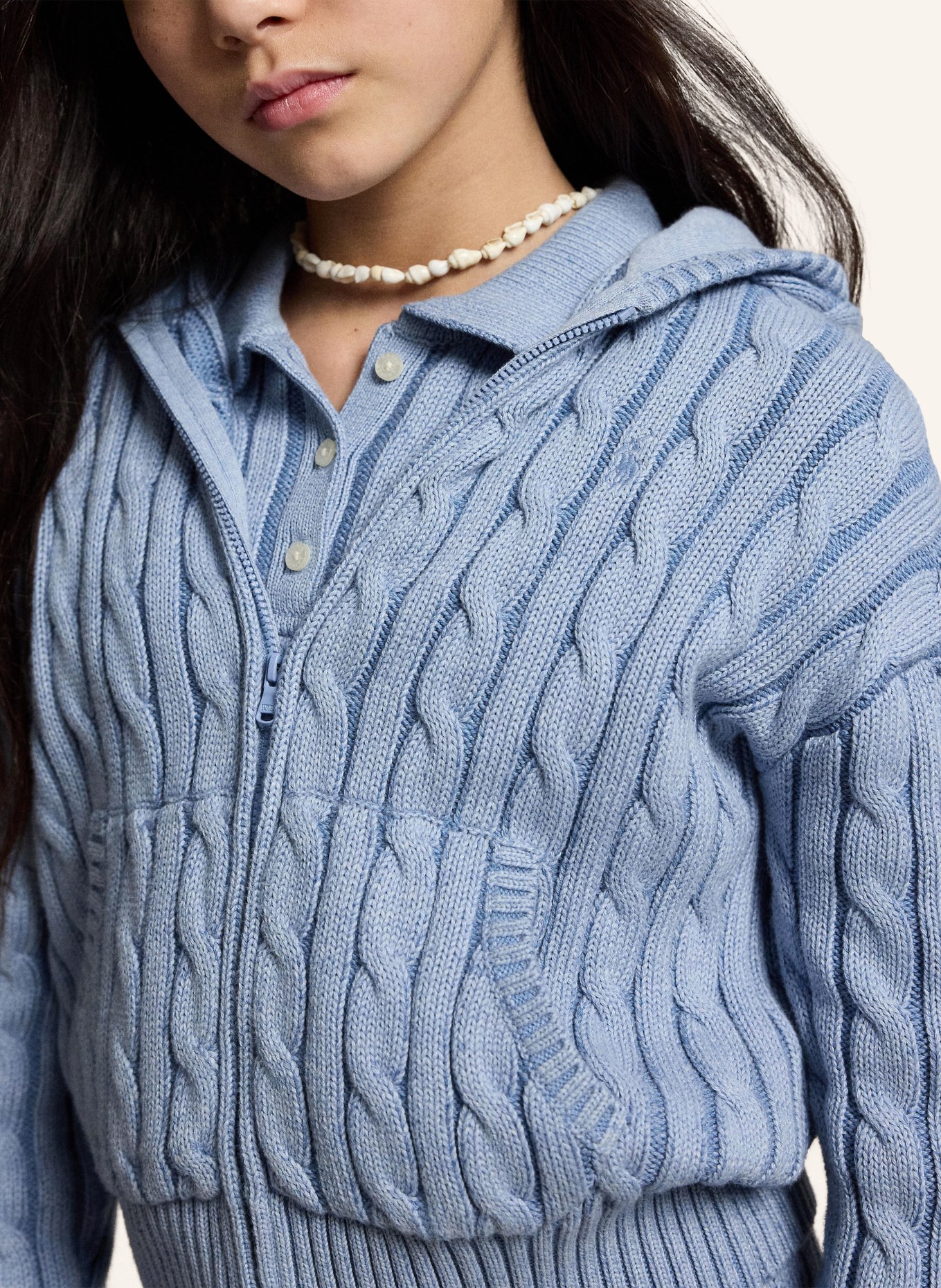 POLO RALPH LAUREN Kardigan: NIEBIESKI