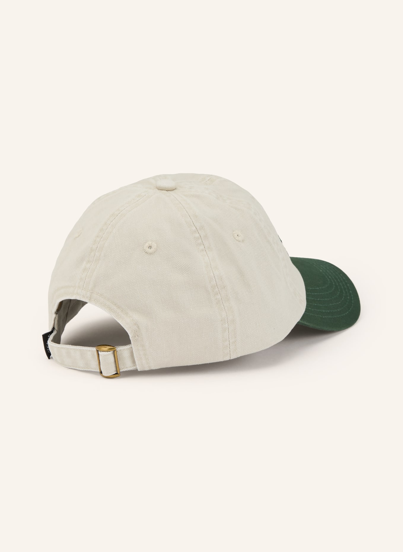 Hatline LAB Cap SOCIETY: CREME / DUNKELGRÜN