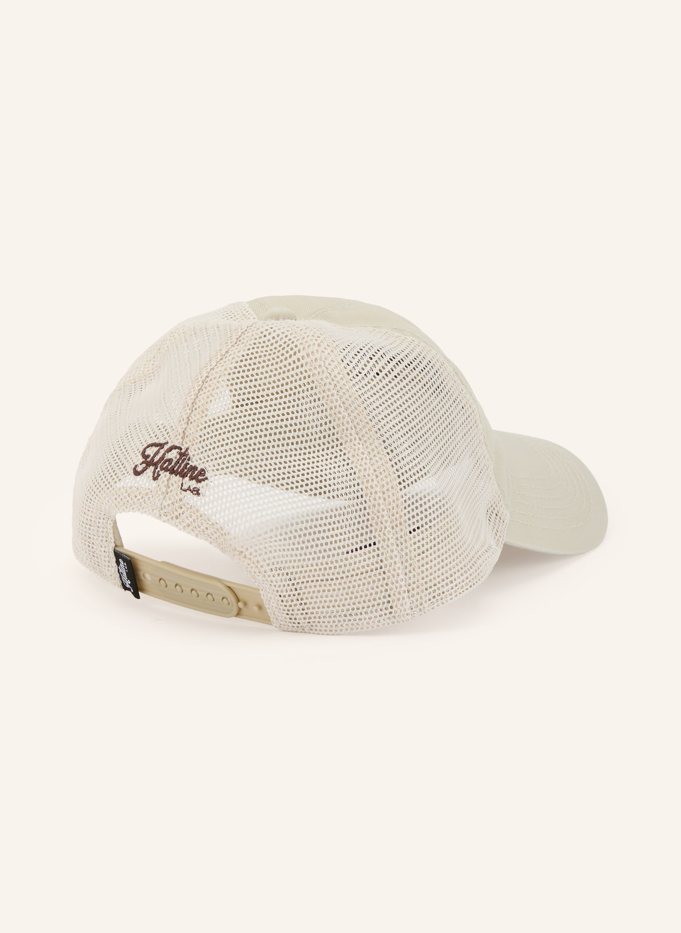 Hatline LAB Cap SIGNATURE LOGO: BEIGE