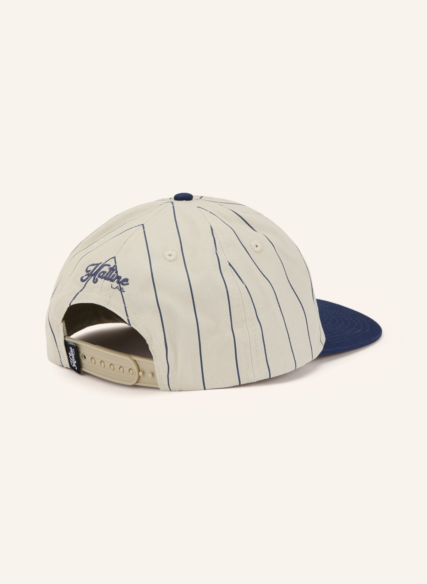 Hatline LAB Čepice HERITAGE LOGO: BÉŽOVÁ / TMAVĚ MODRÁ