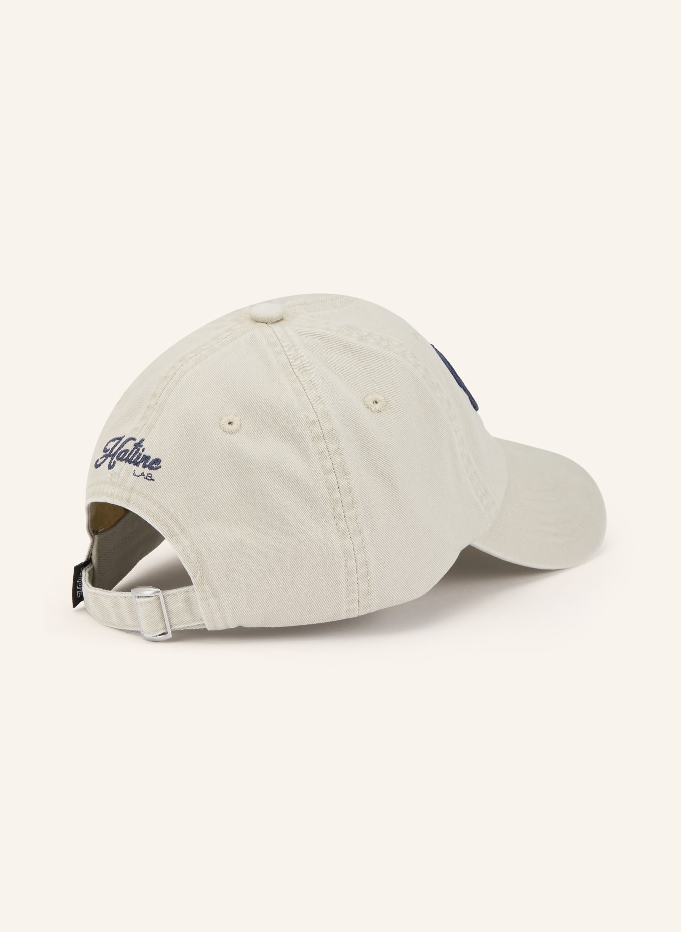 Hatline LAB Cap SIGNATURE LOGO: CREME