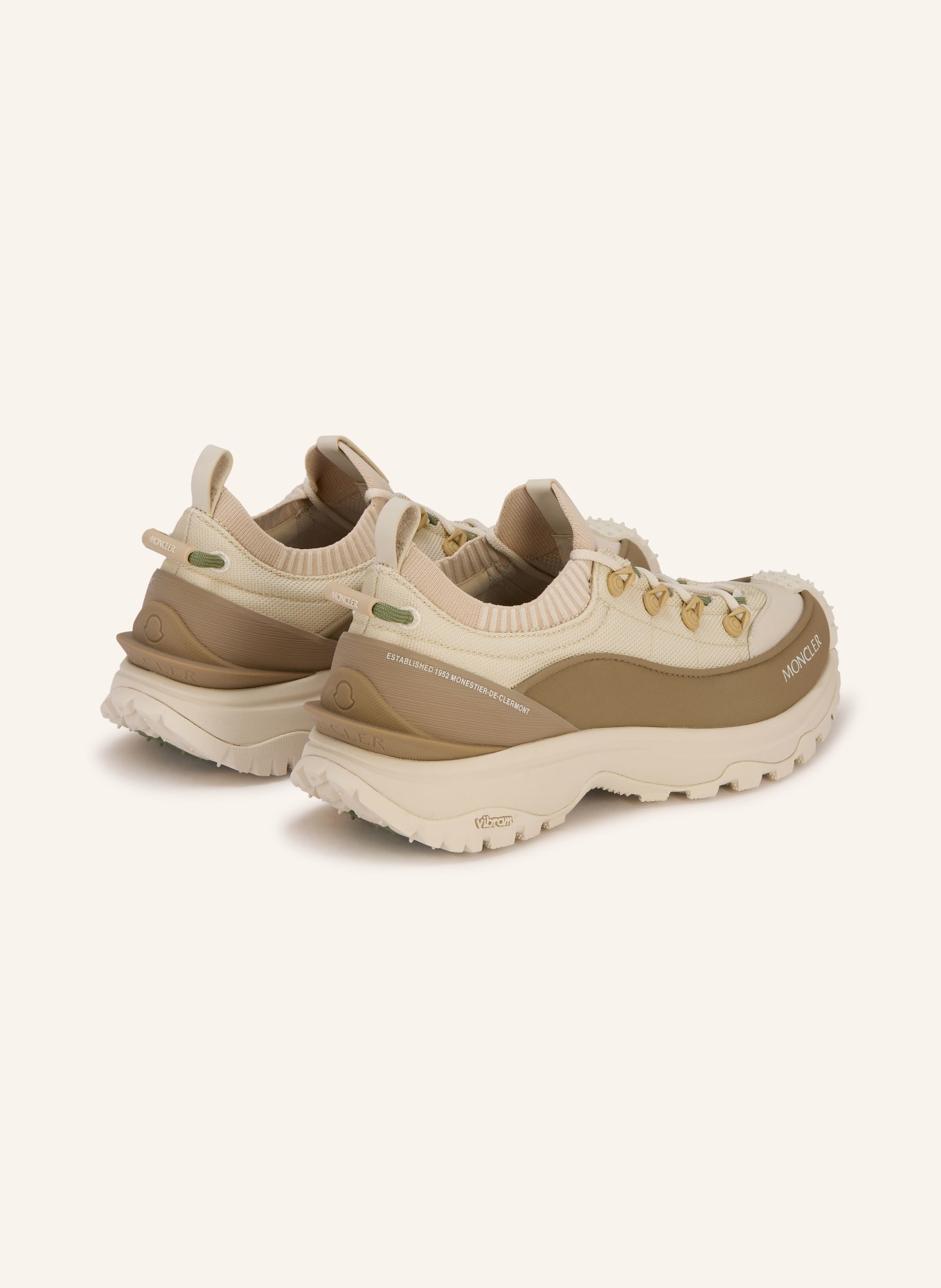 MONCLER Baskets TRAILGRIP LITE3: MARRON CLAIR / CHAMEAU