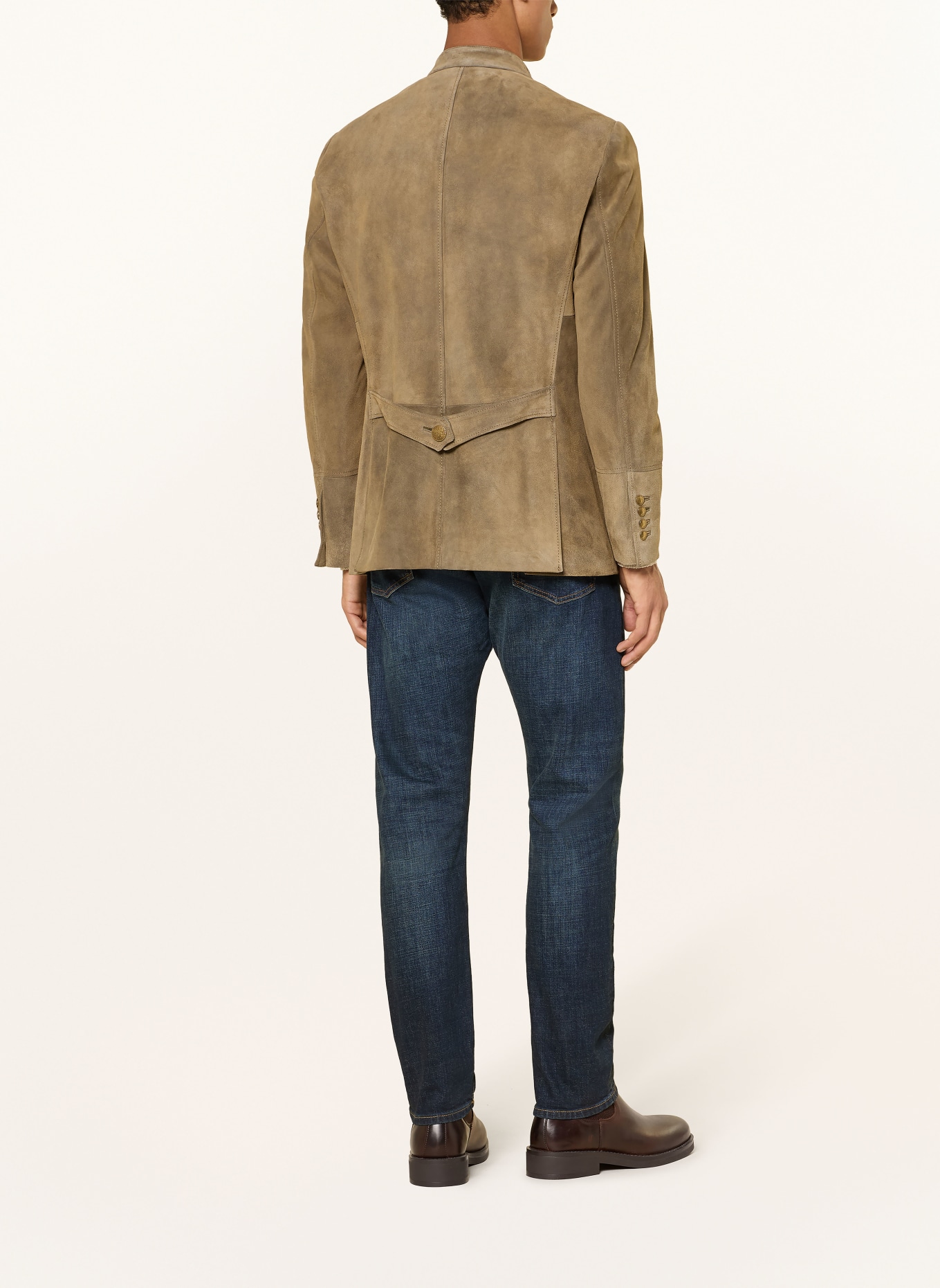 MEINDL Lederjanker GEIGELSTEIN: BEIGE