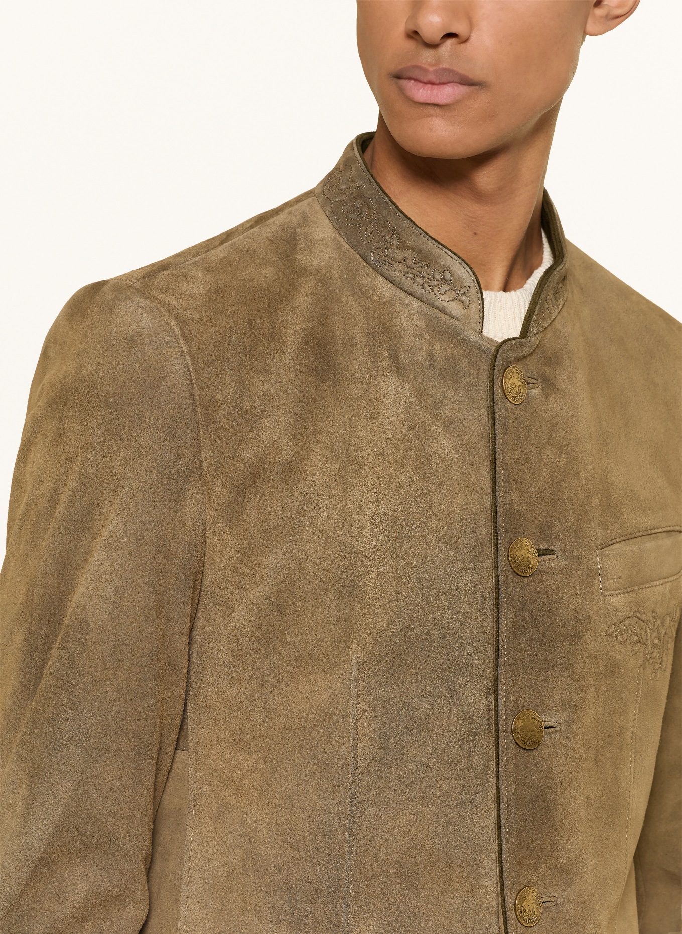 MEINDL Lederjanker GEIGELSTEIN: BEIGE