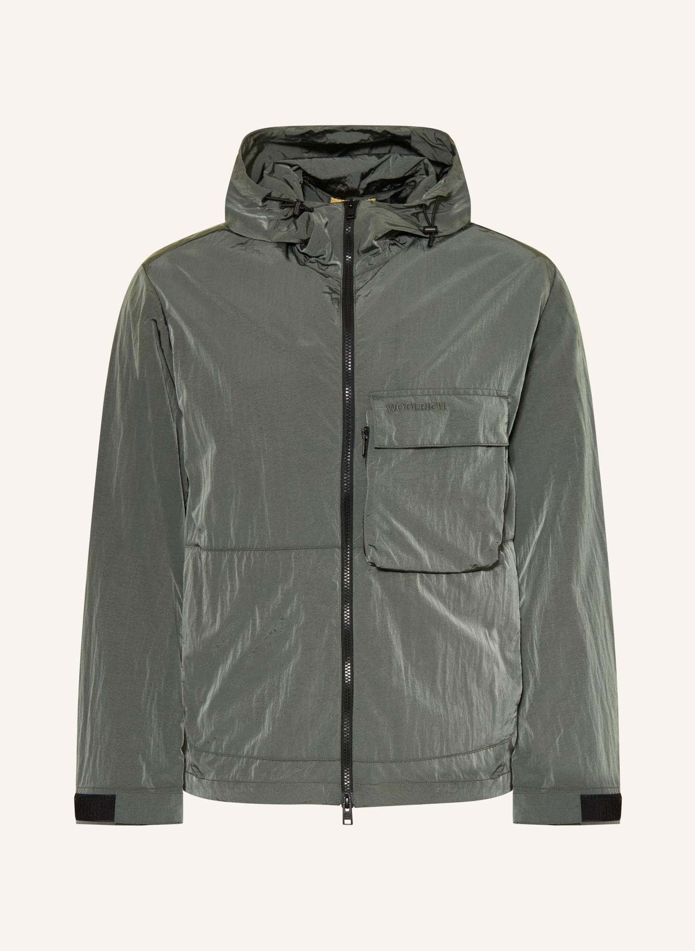 WOOLRICH Jacke: DUNKELGRÜN