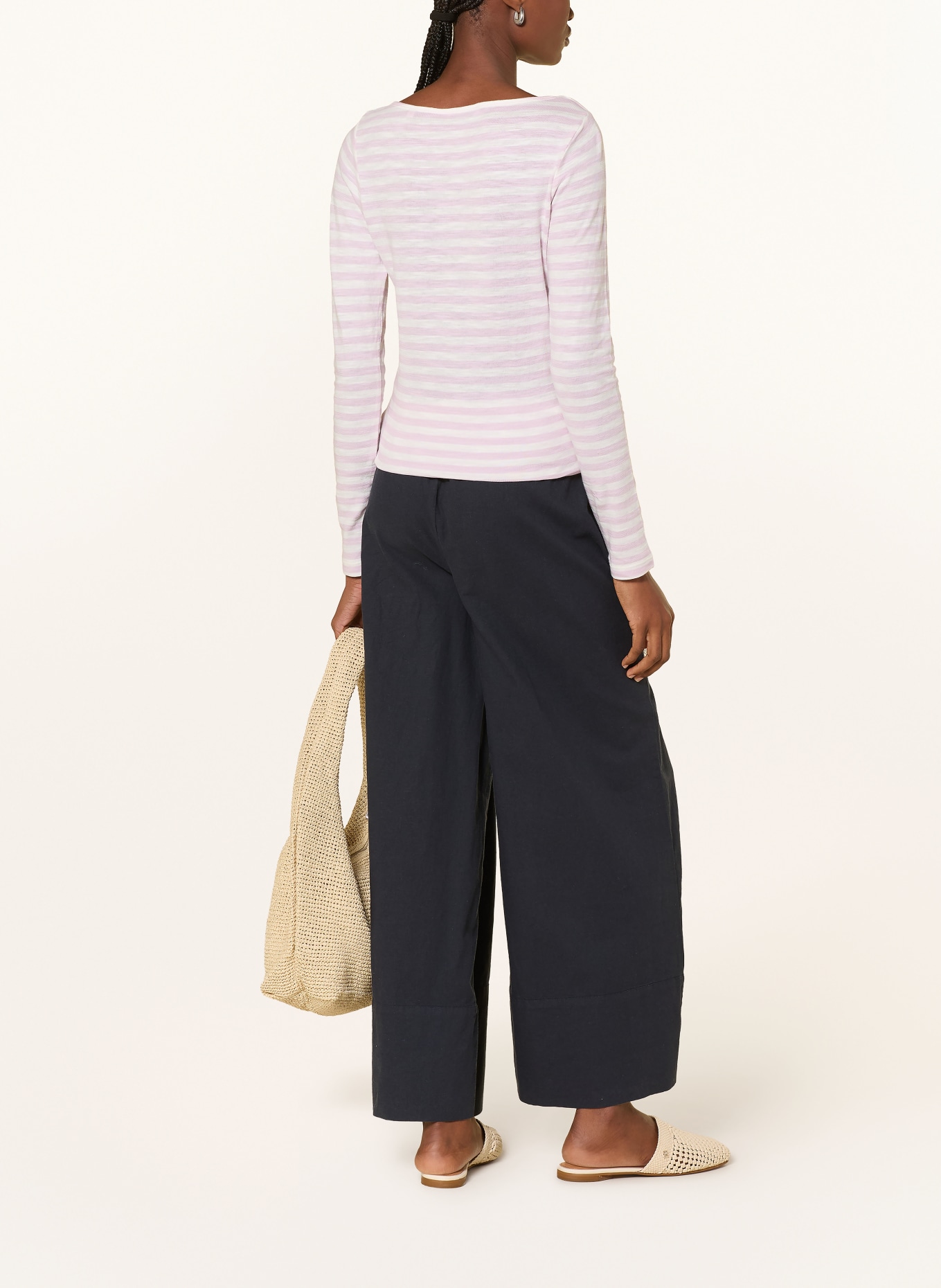 Marc O'Polo Longsleeve: WEISS / ROSA