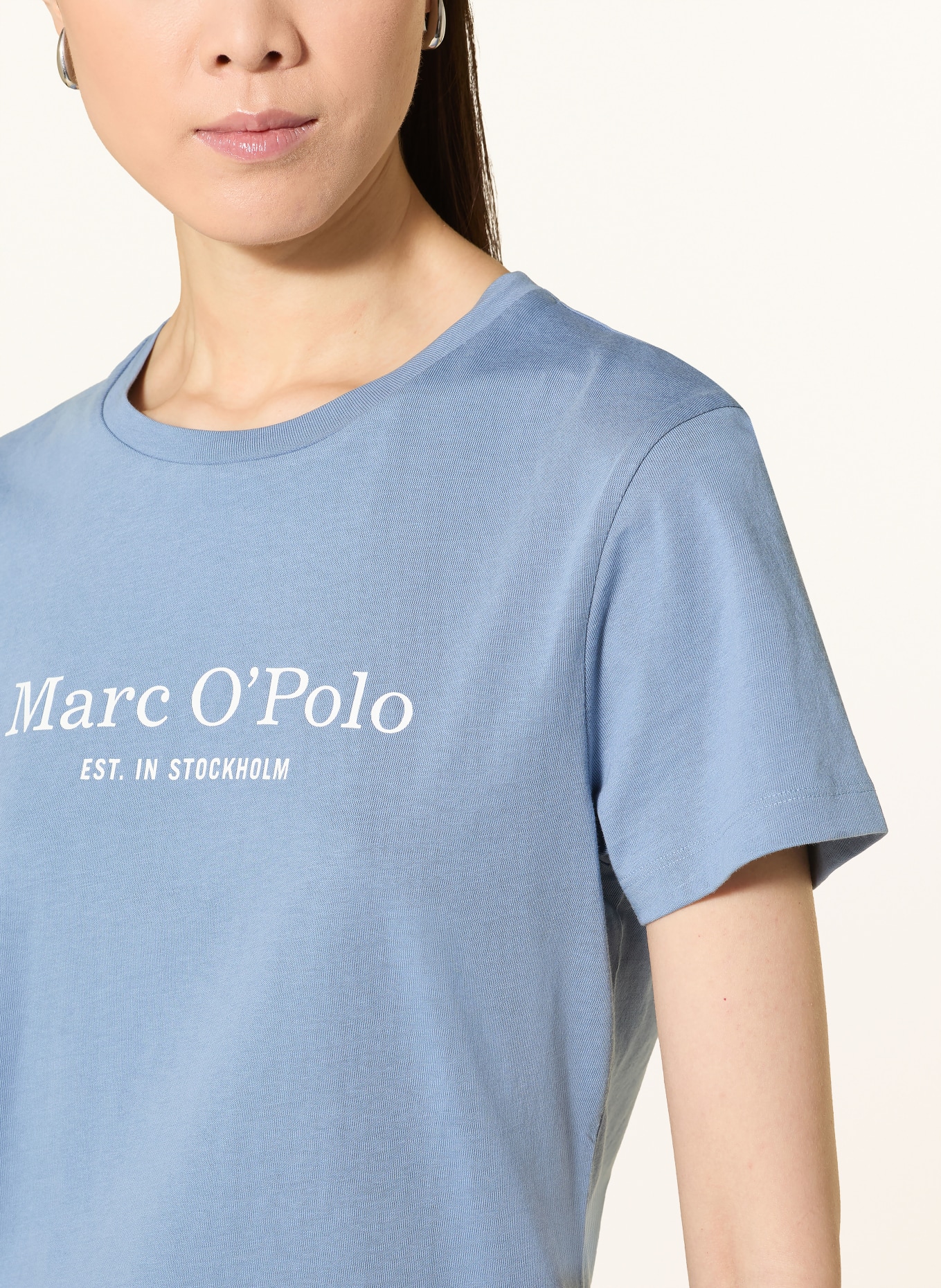 Marc O'Polo T-Shirt: HELLBLAU