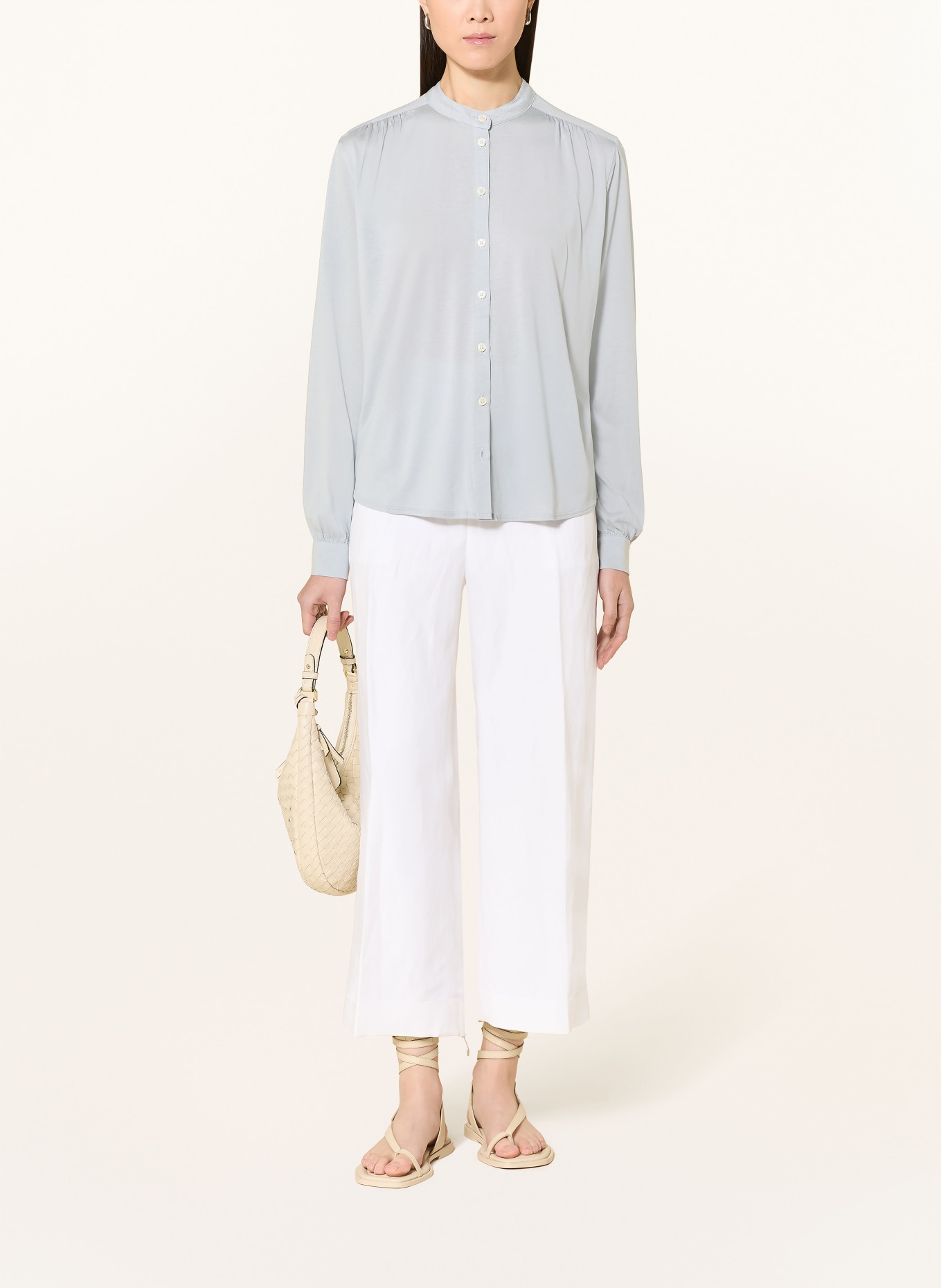 Marc O'Polo Jerseybluse: CREME