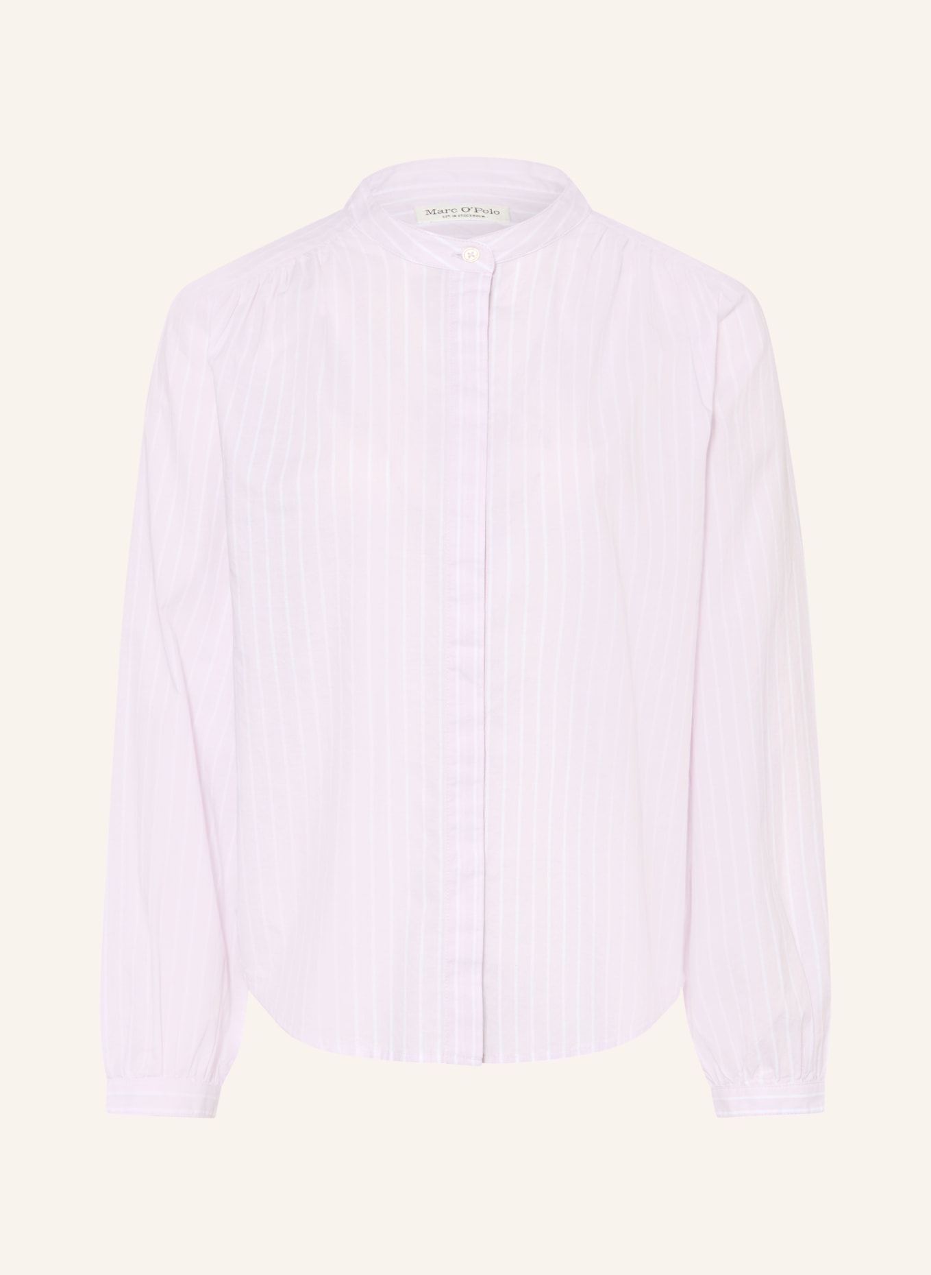 Marc O'Polo Bluse: ROSÉ / WEISS