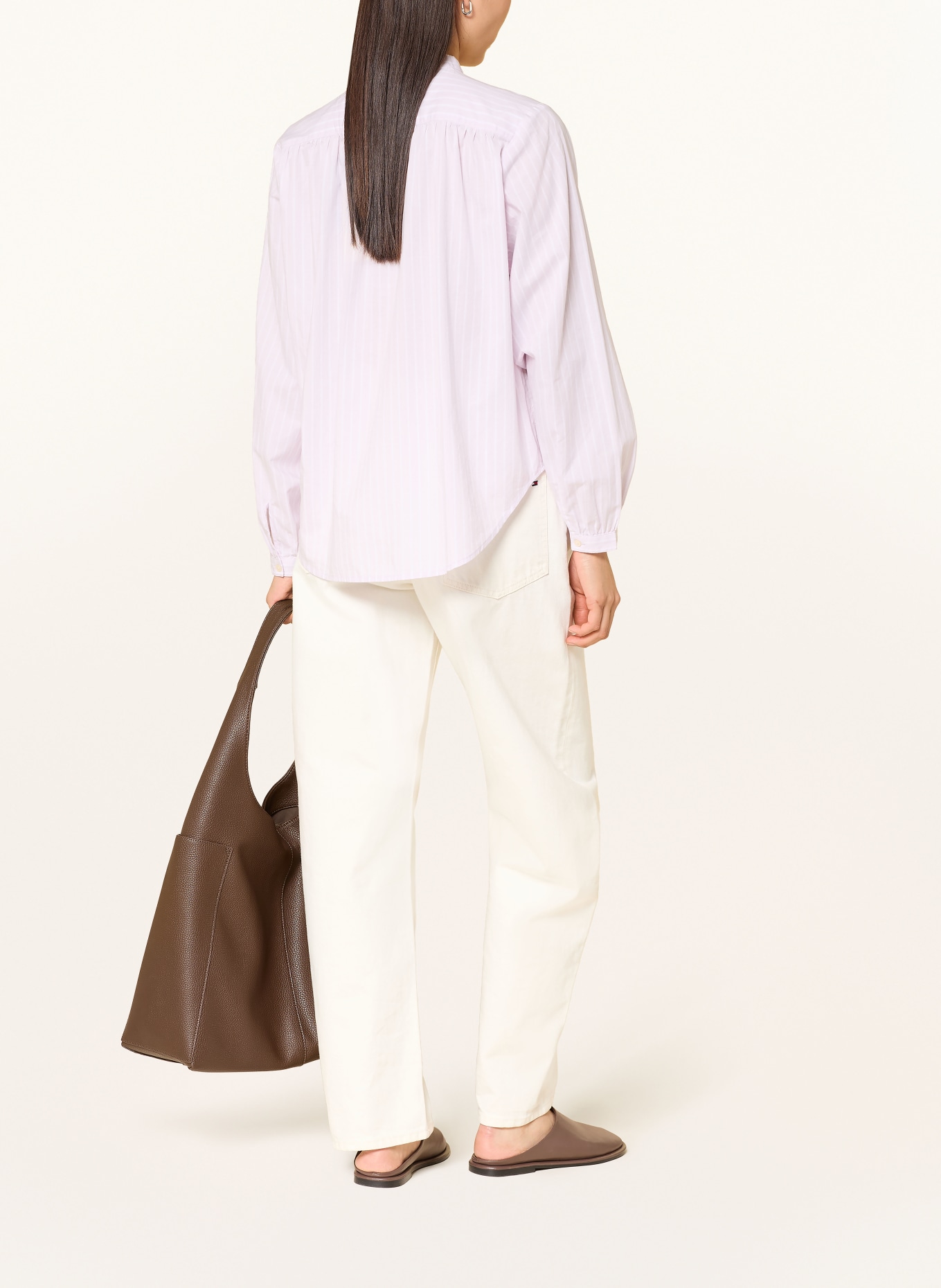 Marc O'Polo Bluse: ROSÉ / WEISS