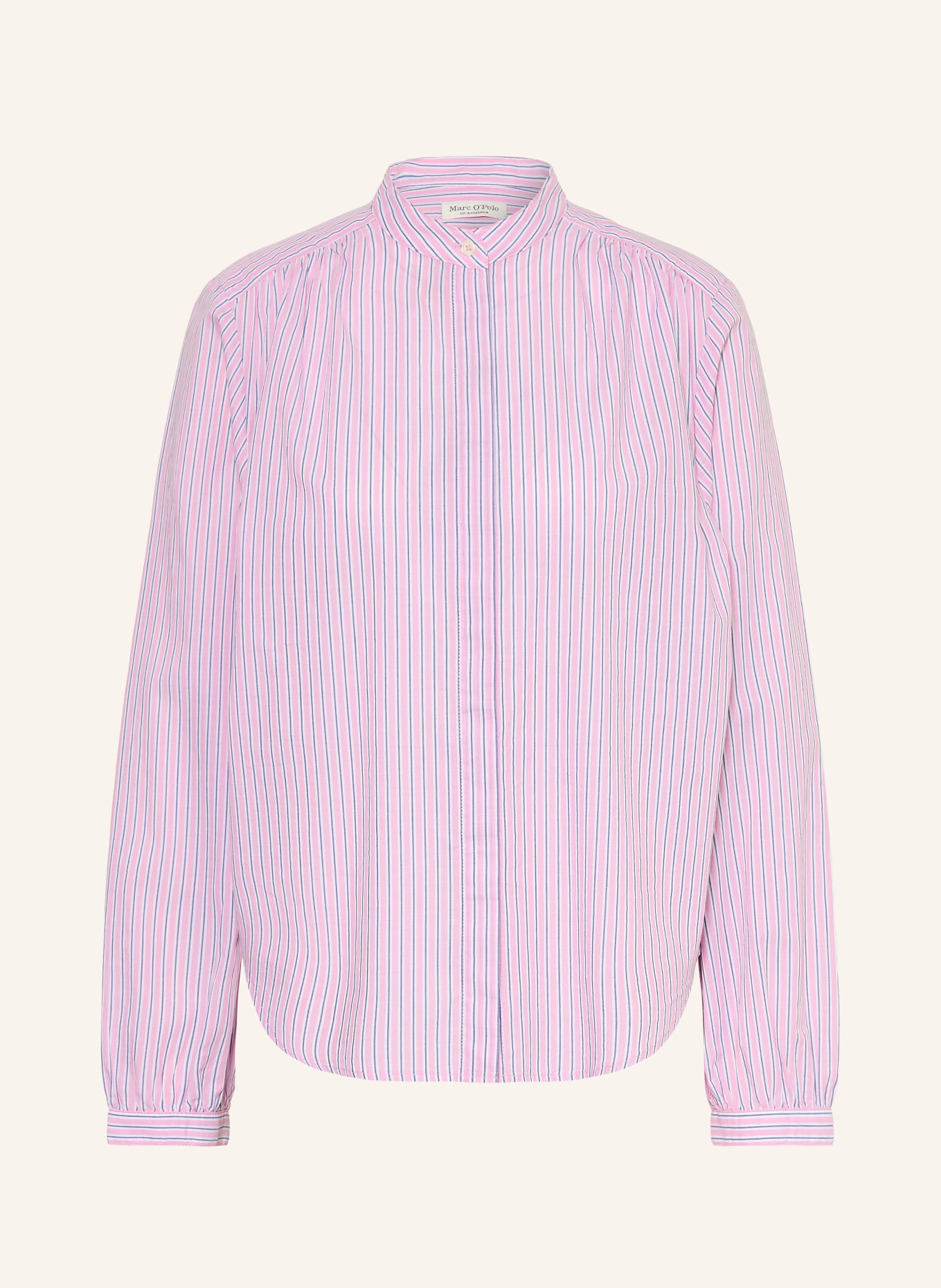 Marc O'Polo chemisier: ROSE / BLEU FONCÉ / BLANC