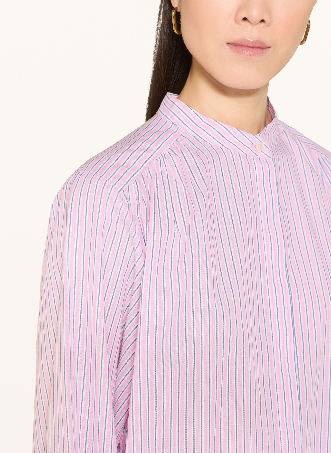 Marc O'Polo chemisier: ROSE / BLEU FONCÉ / BLANC