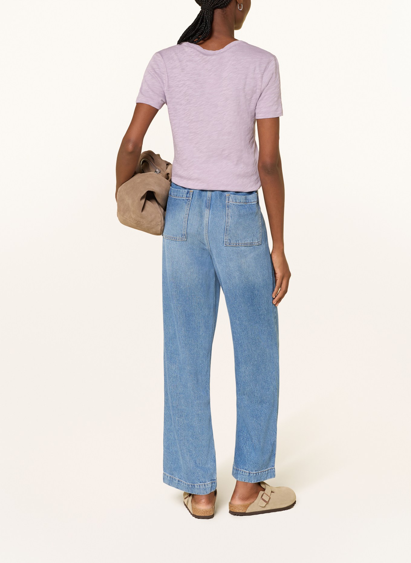 Marc O'Polo Jogging-style jeans: 014 mid blue wash