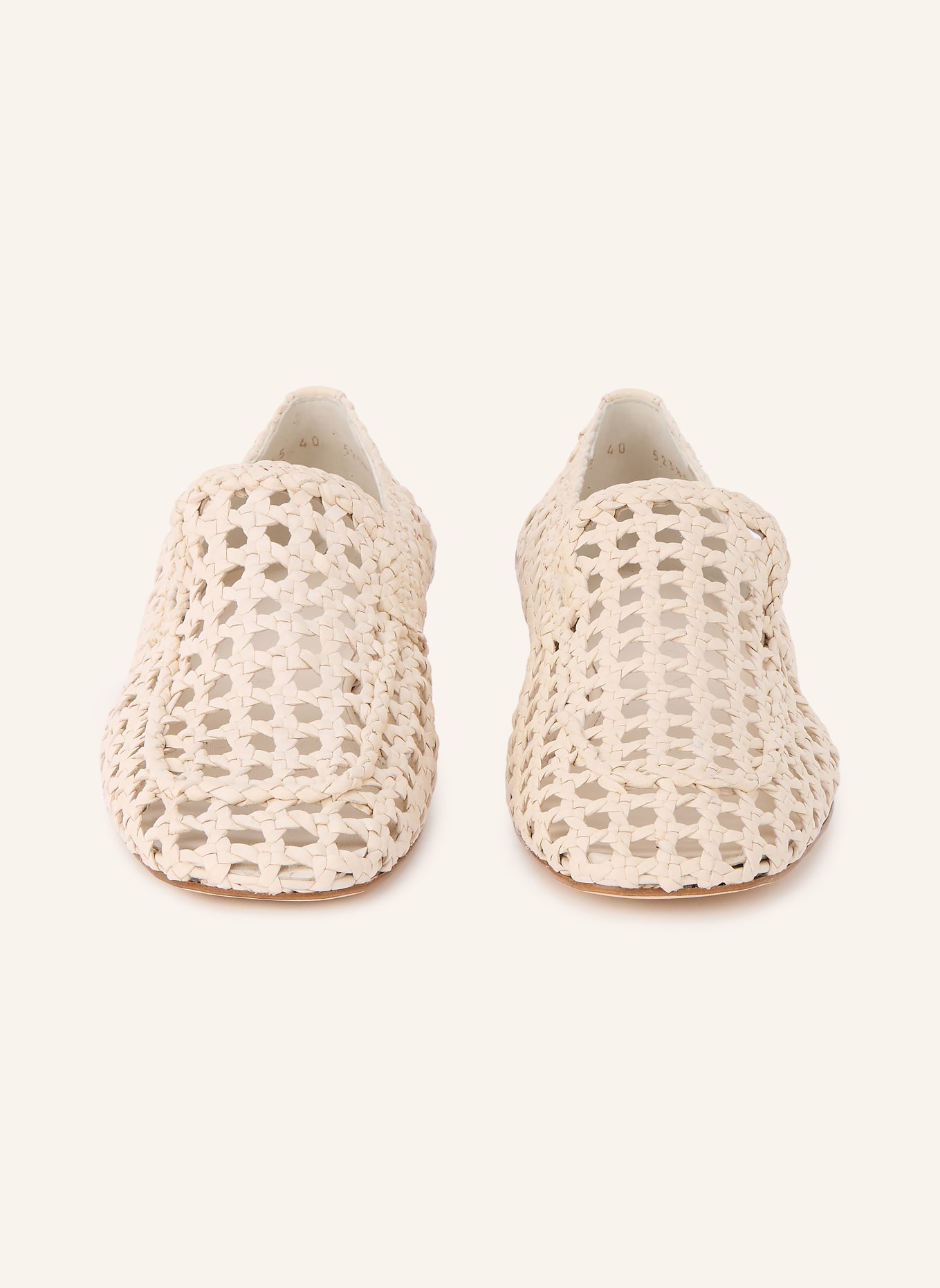 PONS QUINTANA mocassin: CRÈME