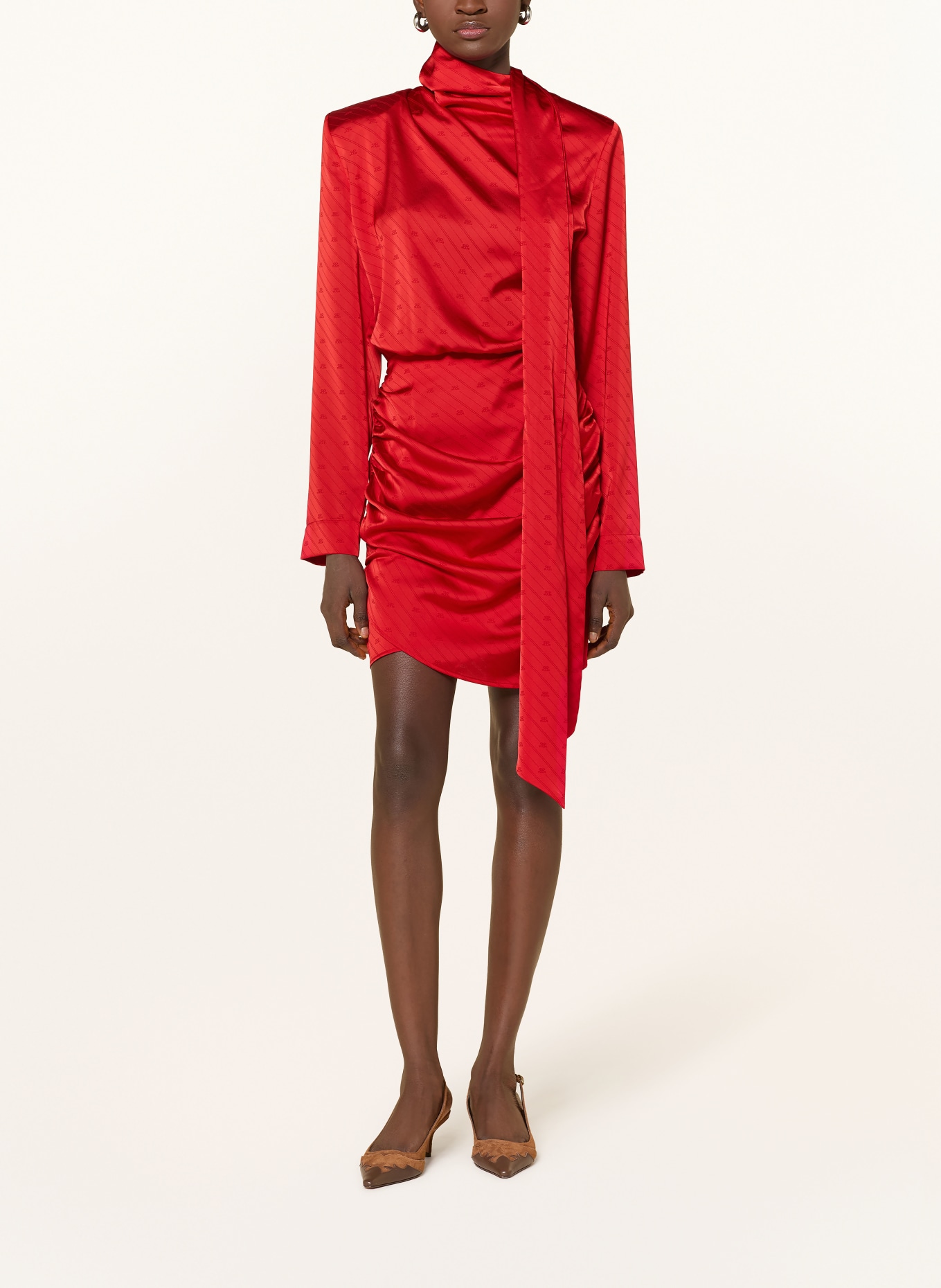 GESTUZ Satinkleid BXGTERESA: ROT