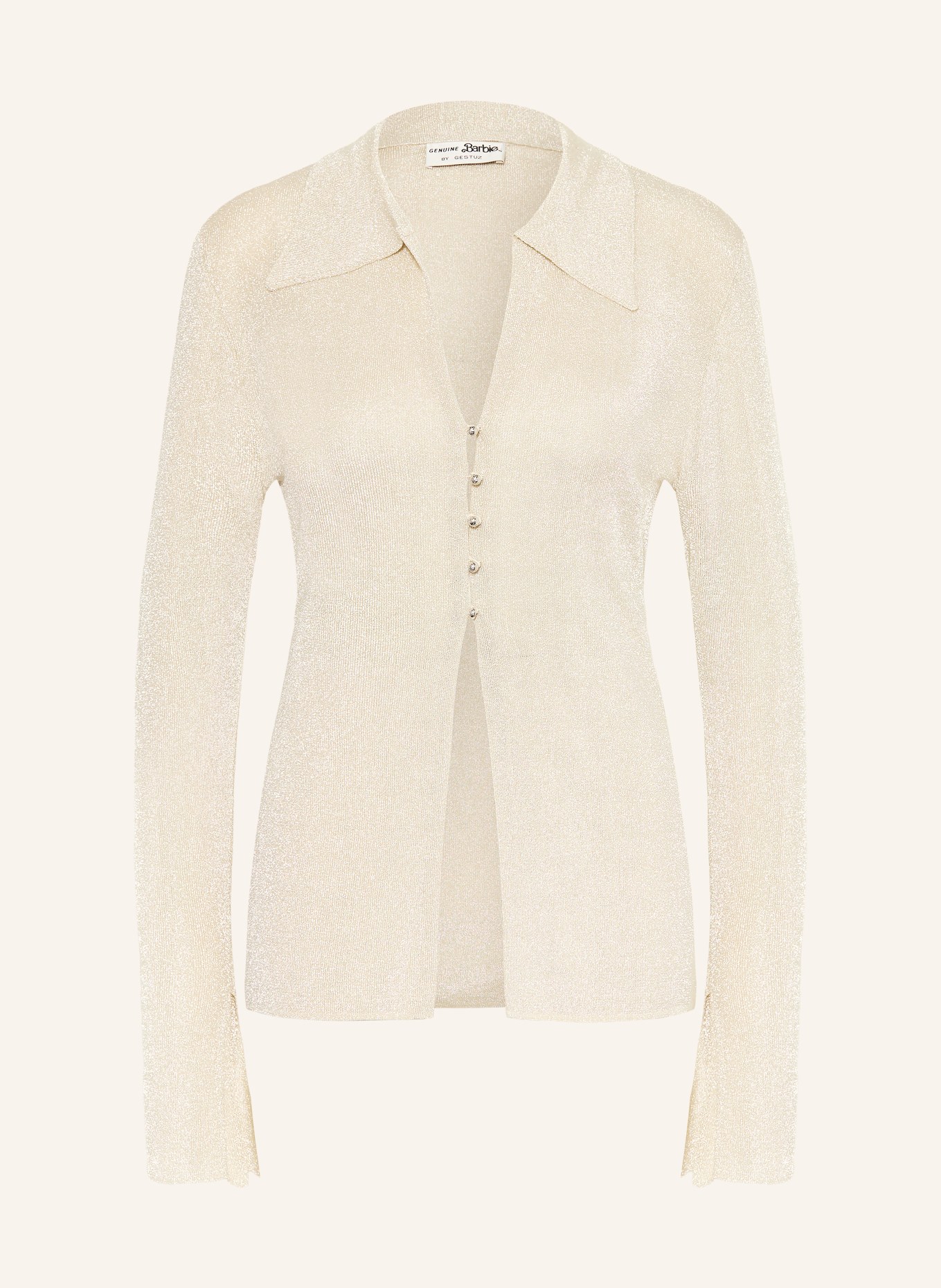 GESTUZ Strickjacke BXGGRUTH: BEIGE