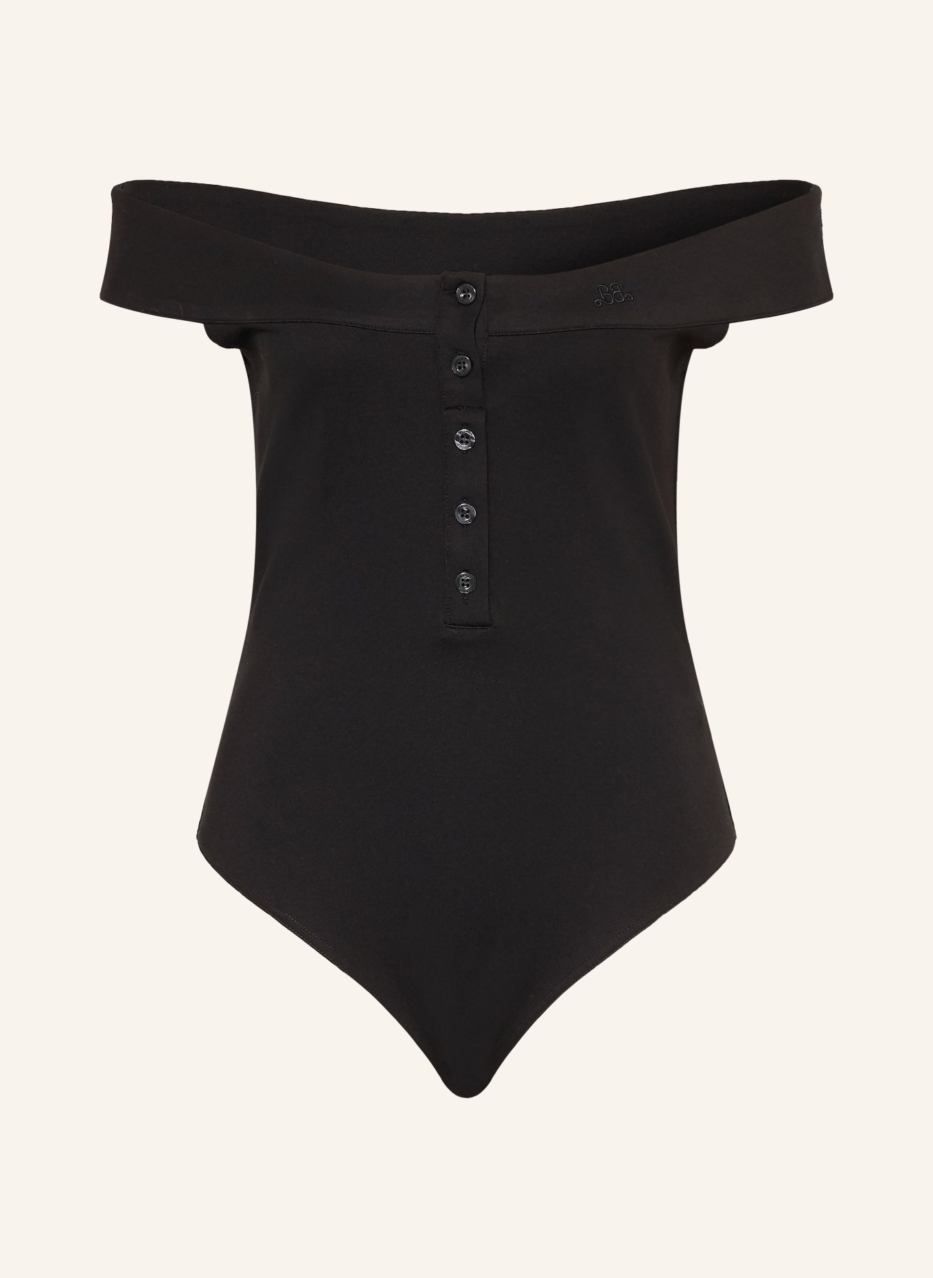 GESTUZ Body BXGMIDGE: SCHWARZ