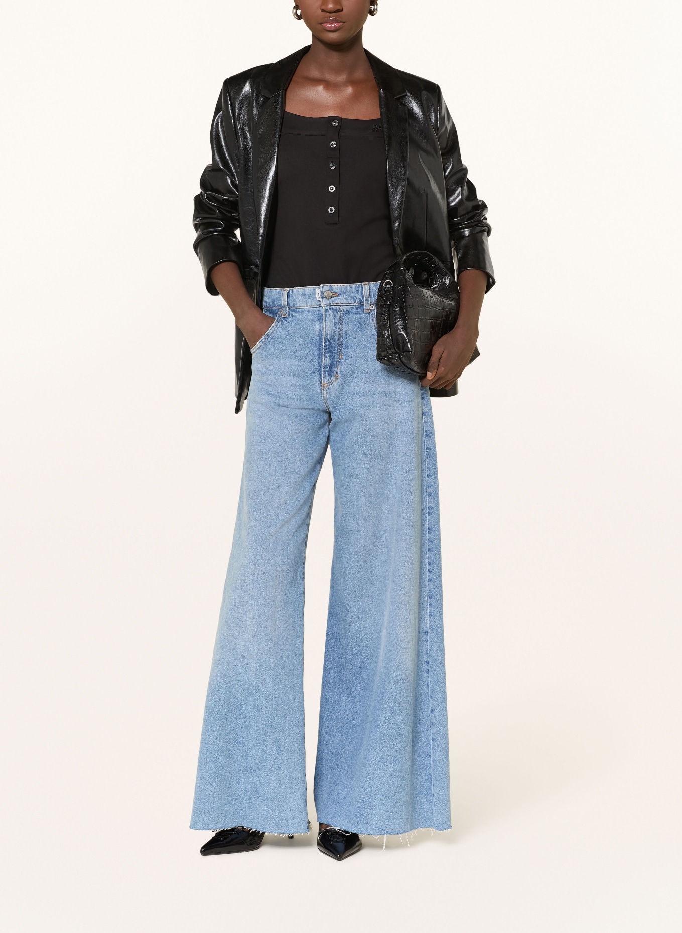 GESTUZ Body BXGMIDGE: SCHWARZ