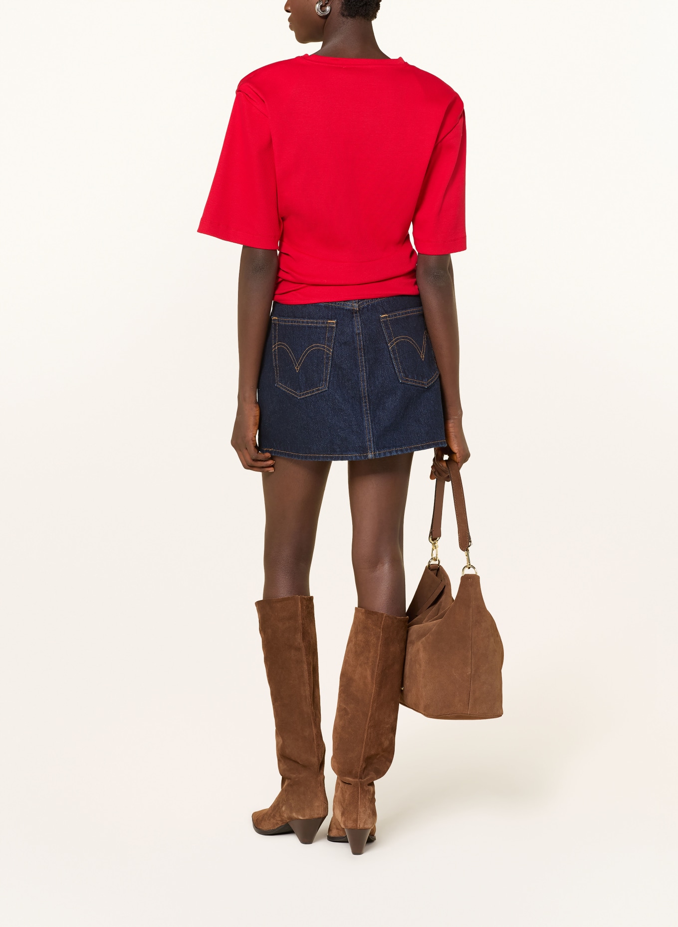 GESTUZ T-Shirt BXGSKIPPER: ROT