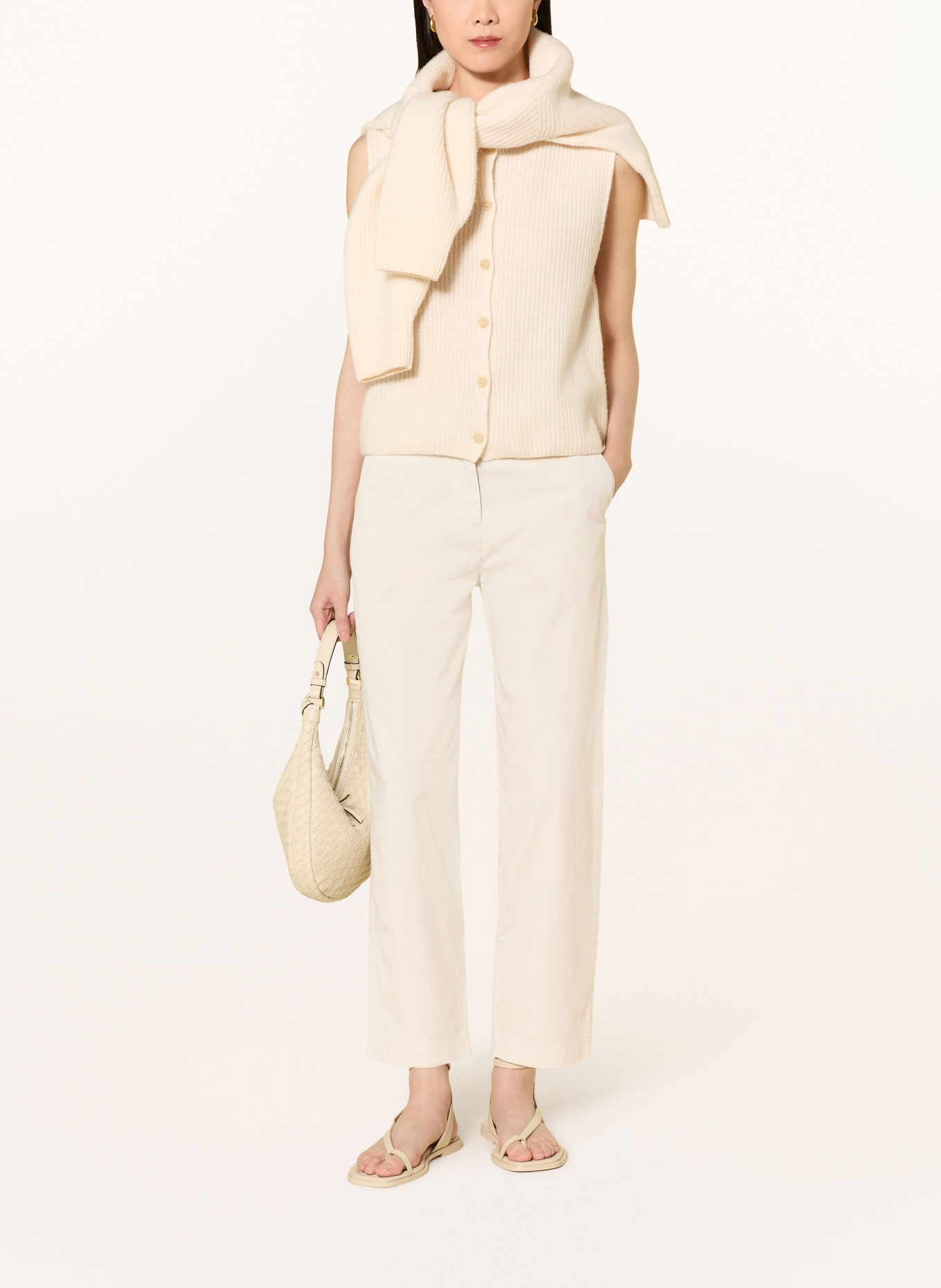 Marc O'Polo Spodnie 7/8 RIMKA: BEŻOWY