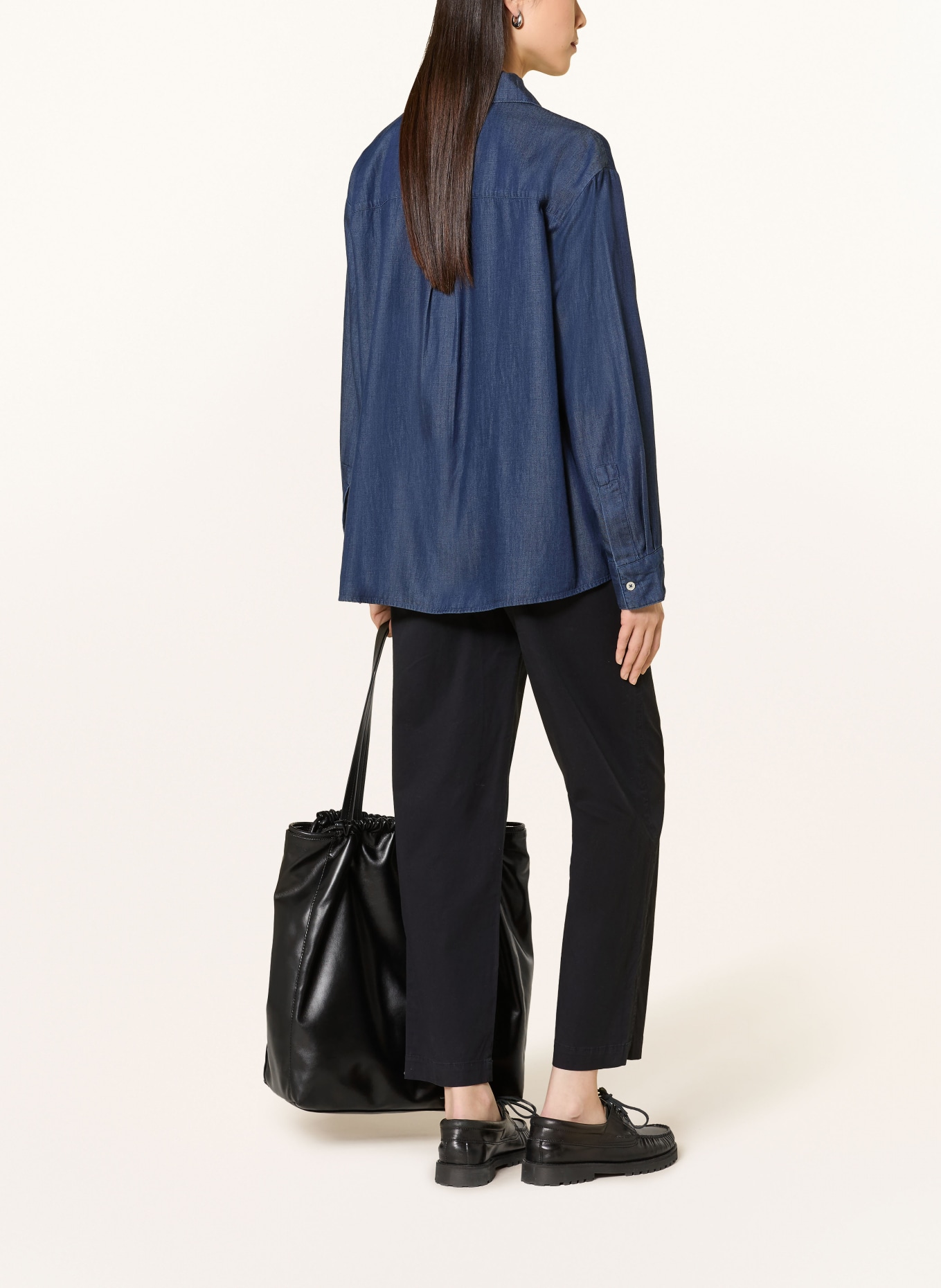 Marc O'Polo Spodnie 7/8 RIMKA: GRANATOWY