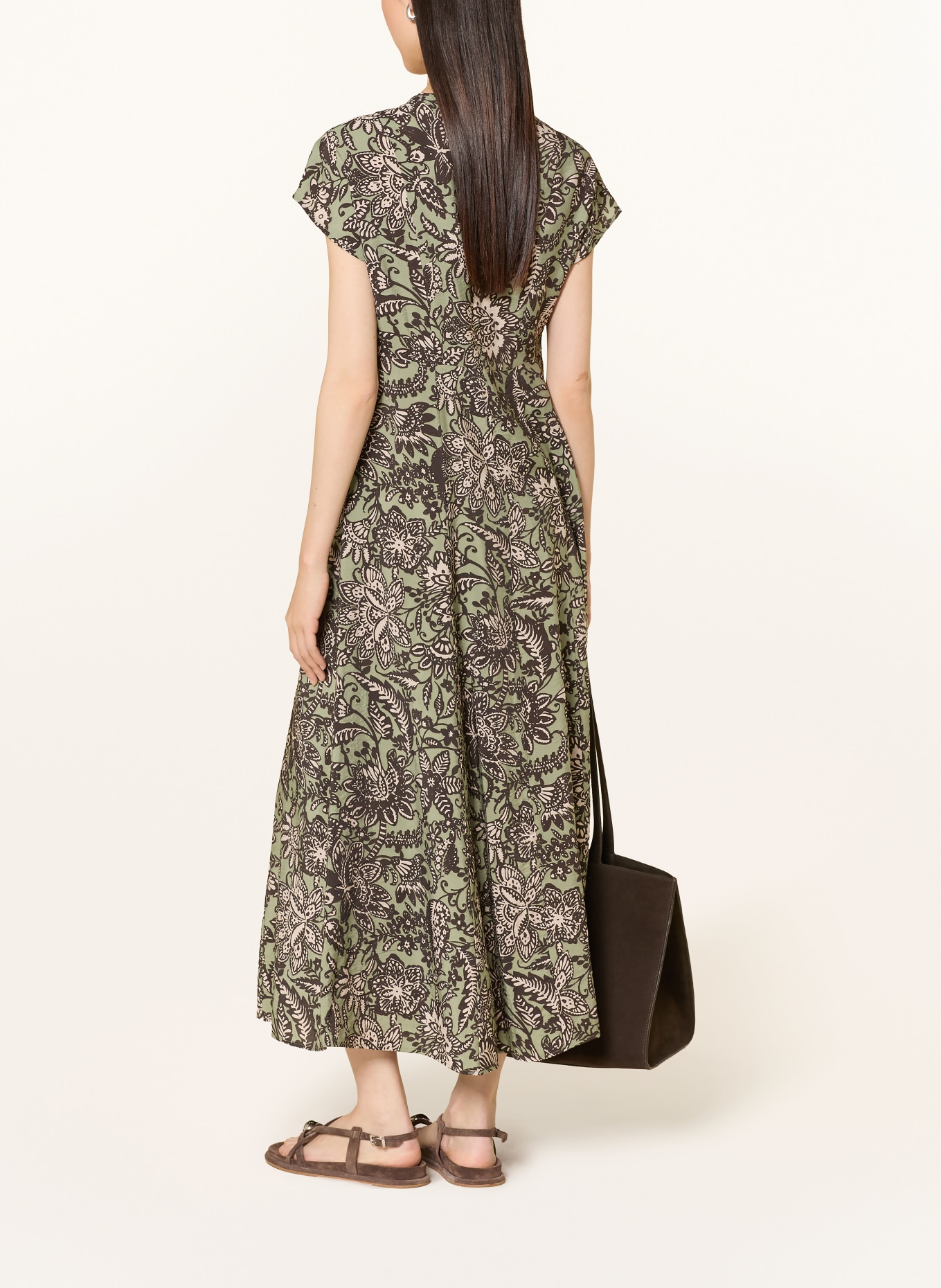 Marc O'Polo Sukienka: OLIWKOWY / SZARY / CZARNY