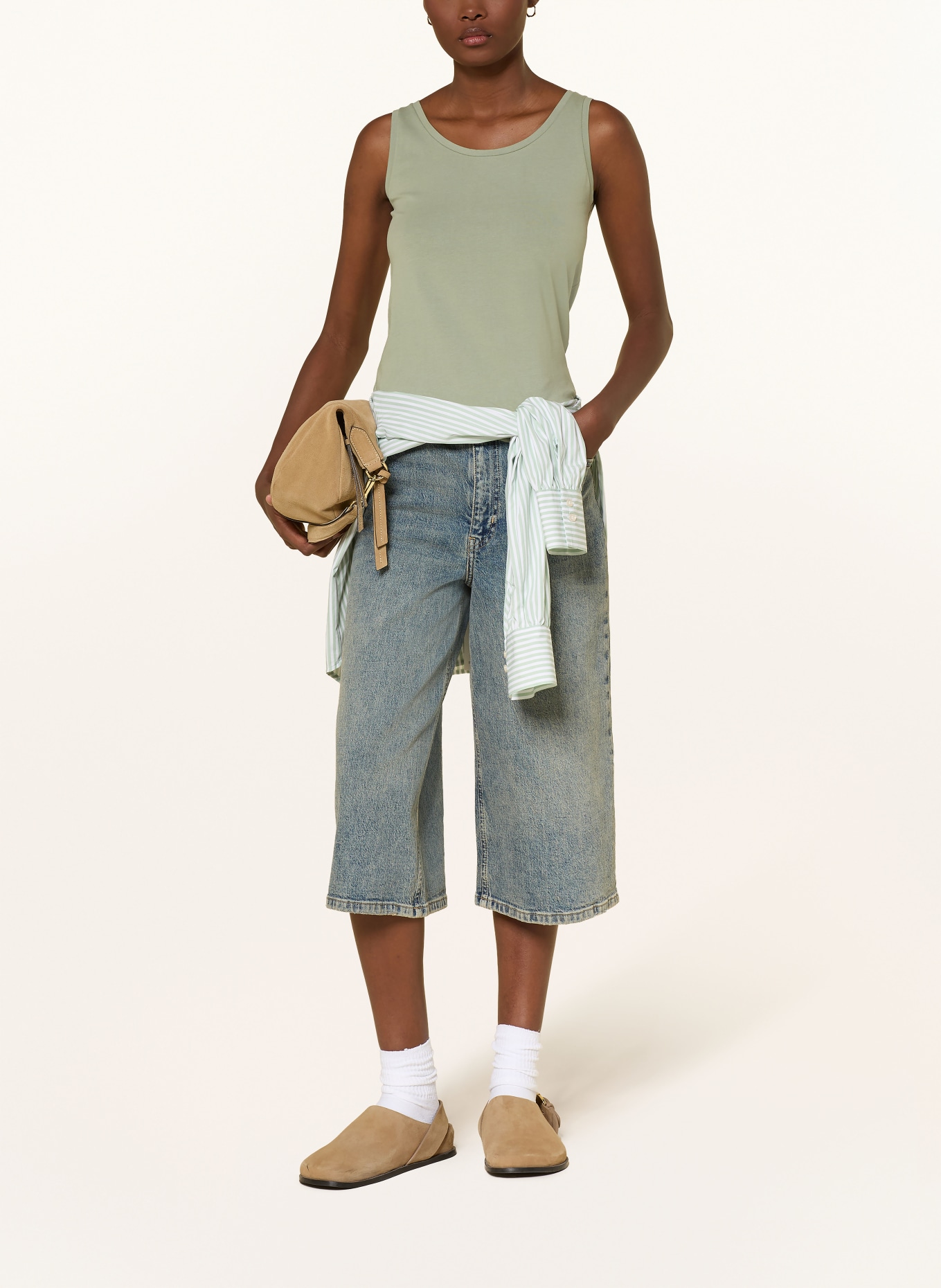 Marc O'Polo Top: HELLGRÜN