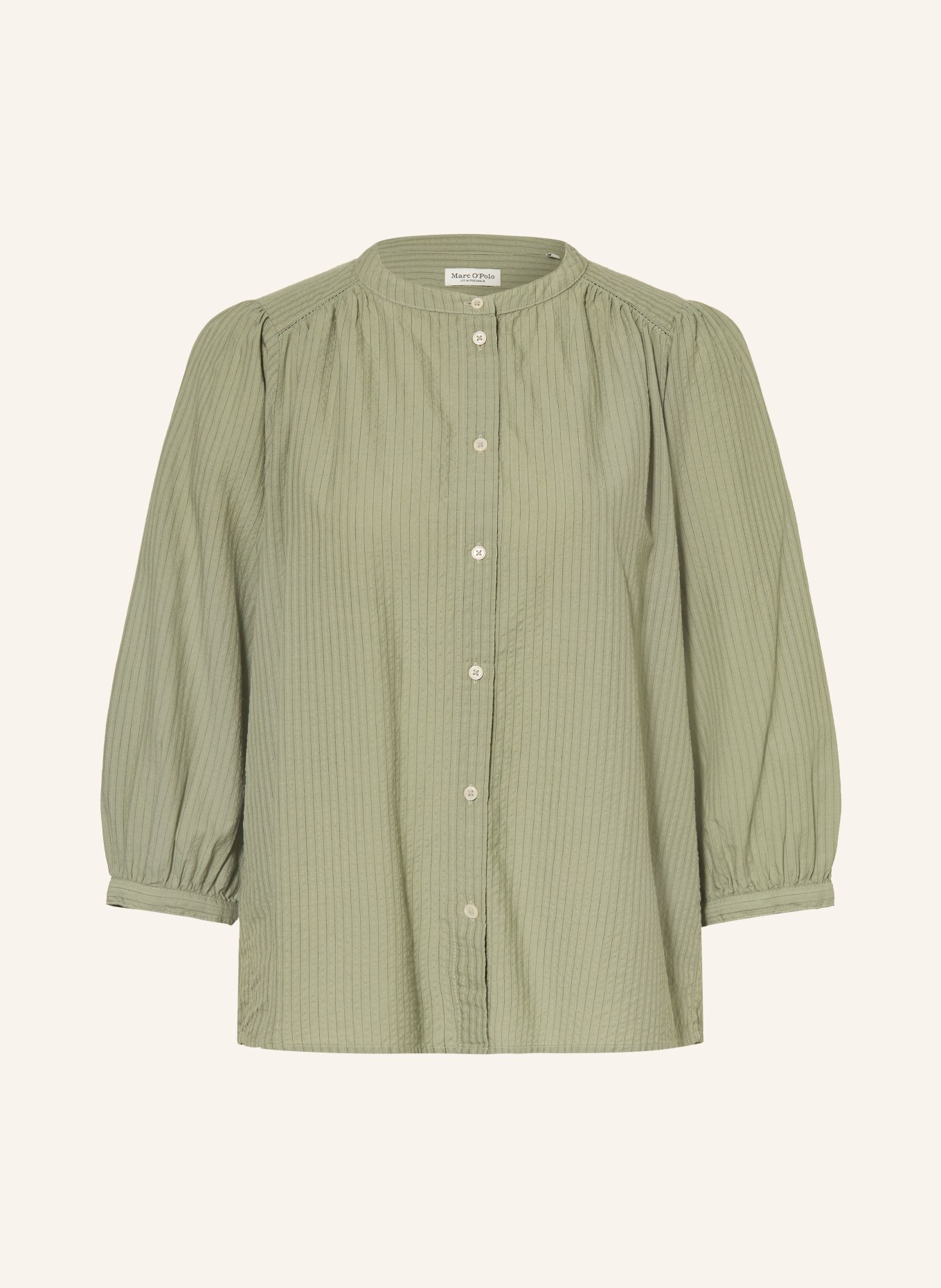 Marc O'Polo Blouse à manches 3/4: VERT CLAIR