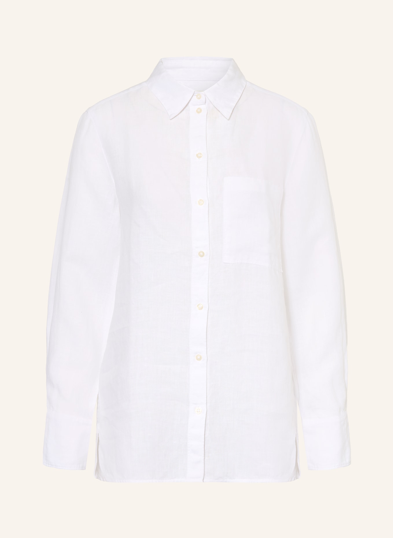 Marc O'Polo Chemise en lin: BLANC